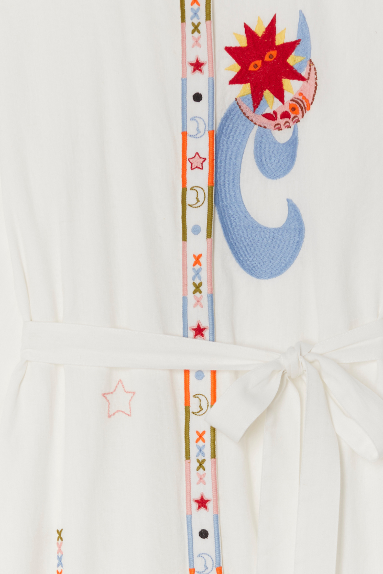 Cream Enchanted Shirt Dress、mySite、solidvoid