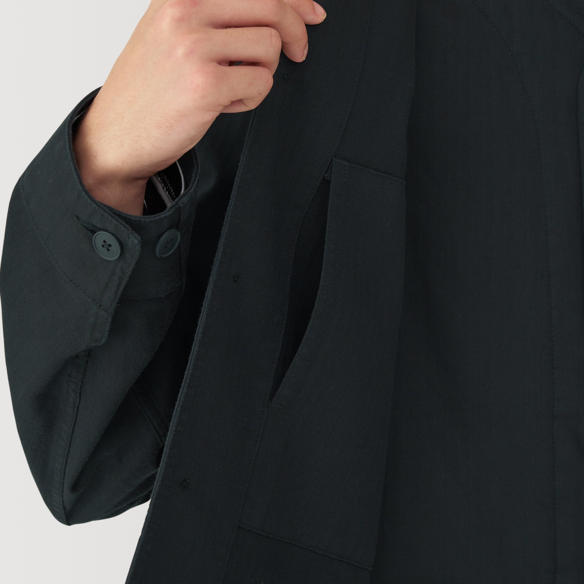  Men's Kapok Blend Herringbone Coverall Jacket、mySite、sugarbowlscore