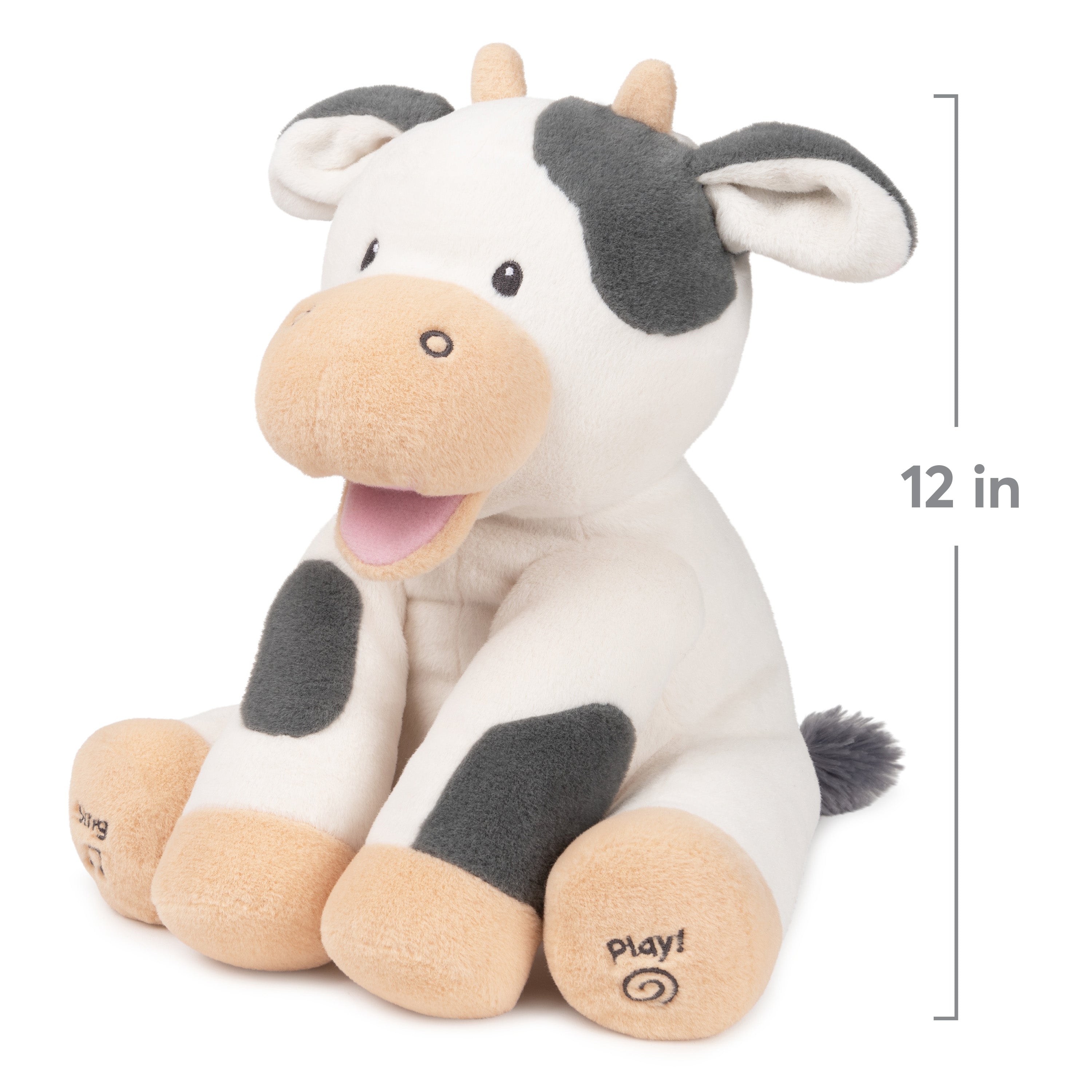 Animated Buttermilk the Cow, 12 in、mySite、pszhyizbm