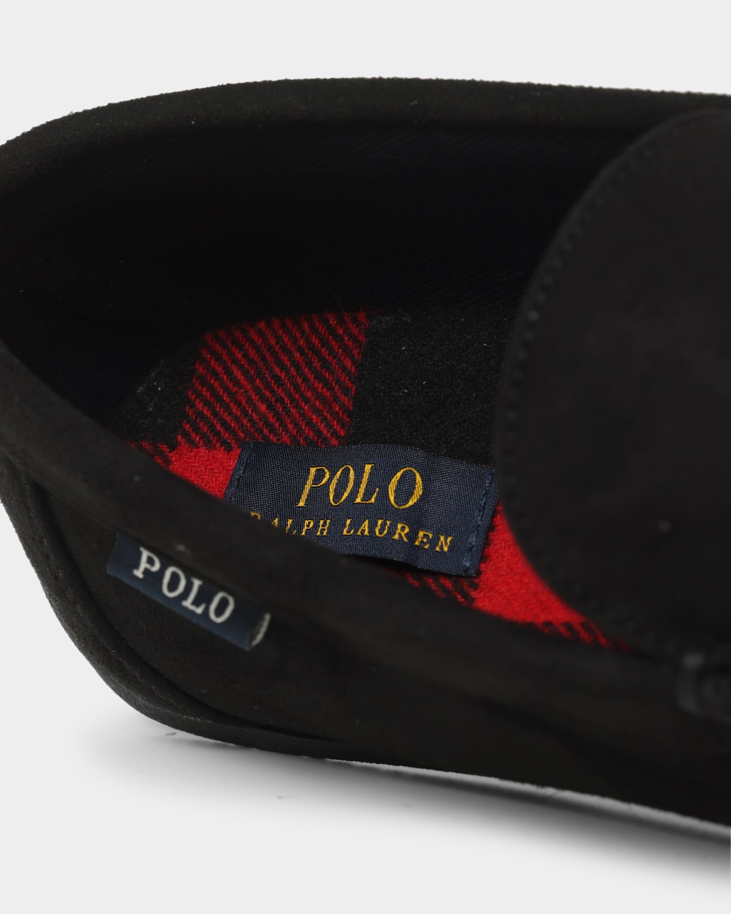 Polo Ralph Lauren Declan Slippers Snuff Black/Tartan、mySite、zt4zffjzw