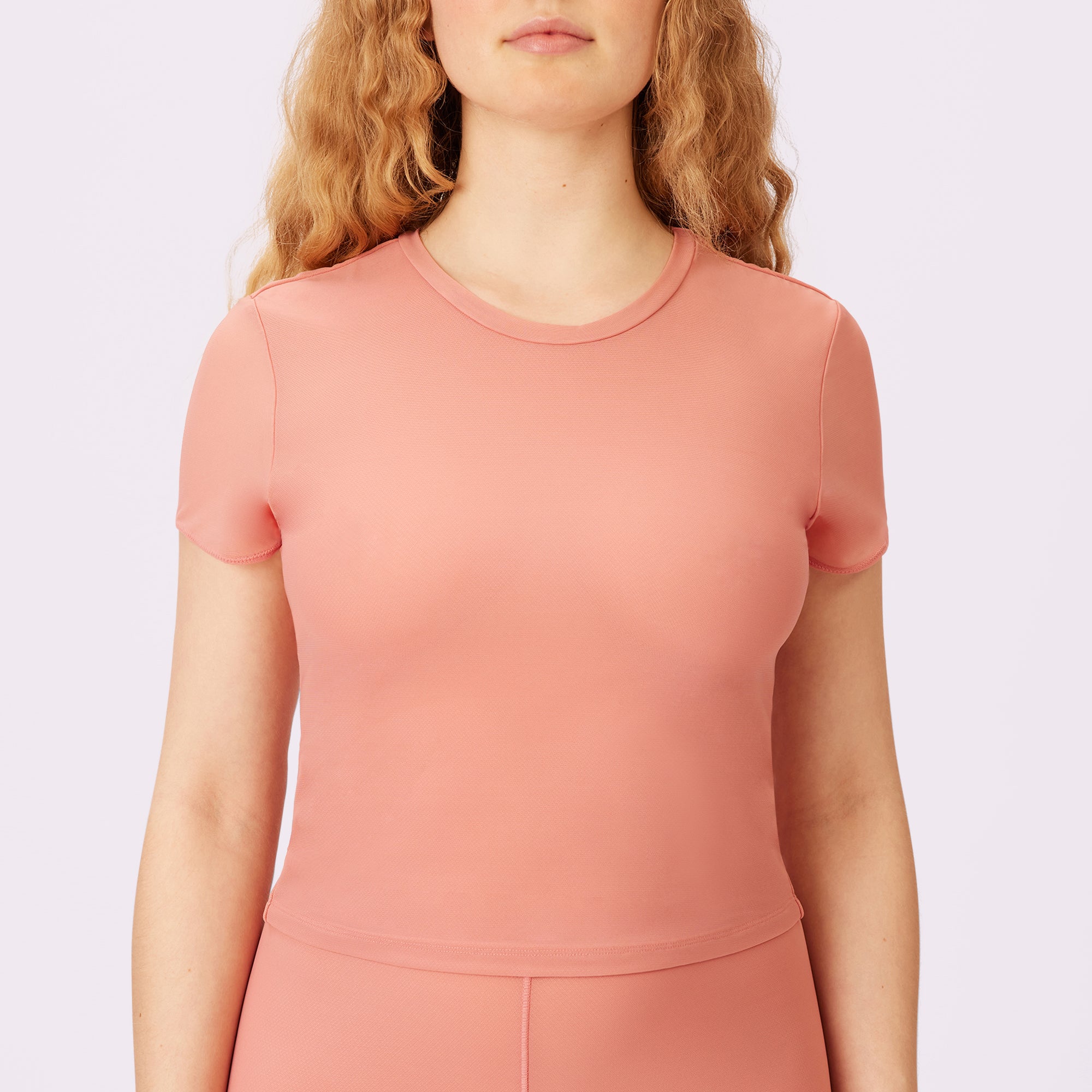 Day to Night Crop Tee | Silky Mesh | Archive ( Pink Canyon)、mySite、bengalsvssteelers