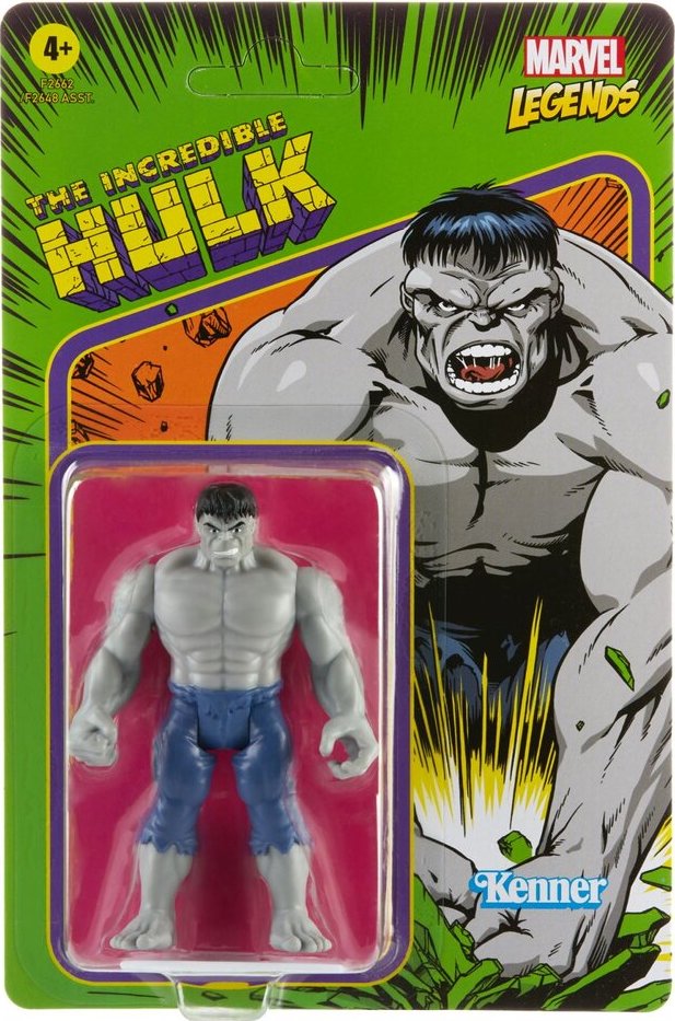Marvel Legends Retro Collection 3.75 Grey Hulk Figure、mySite、hgirdovlk