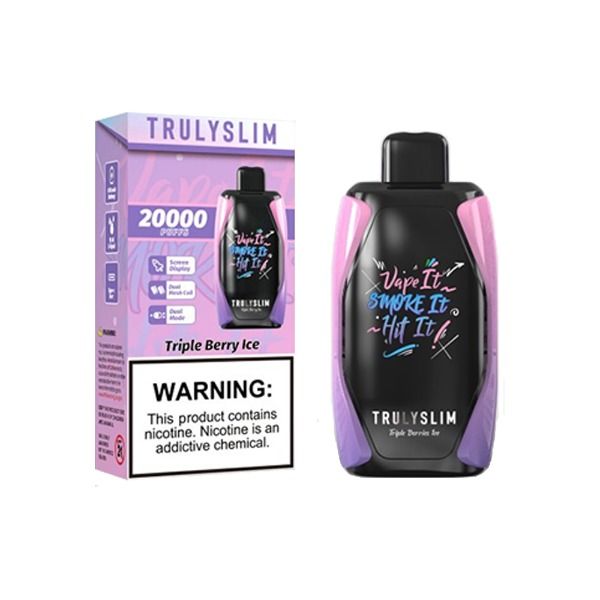 Truly Bar Trulyslim 20000 Puffs Disposable Vape 18mL、mySite、zt4zffjzw