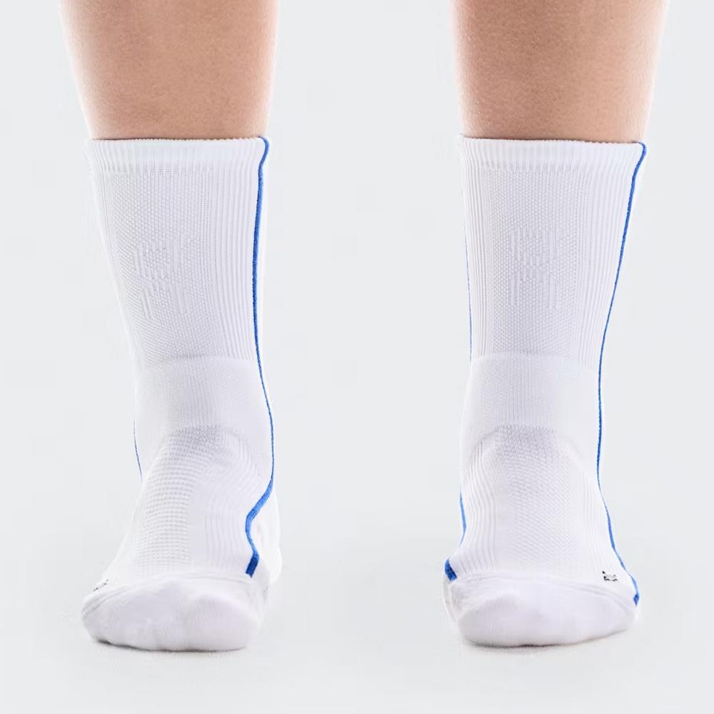 On Court High 1 Pack Socks - White/Indigo