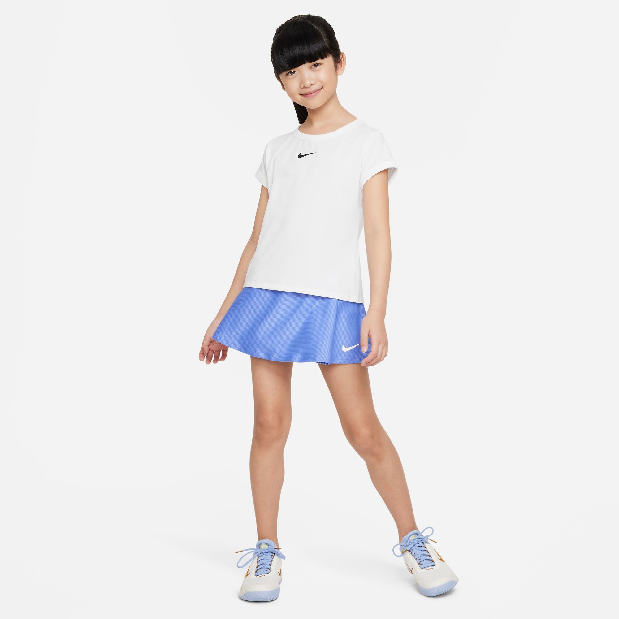 NikeCourt Dri-FIT Victory Girls' Tennis Skirt