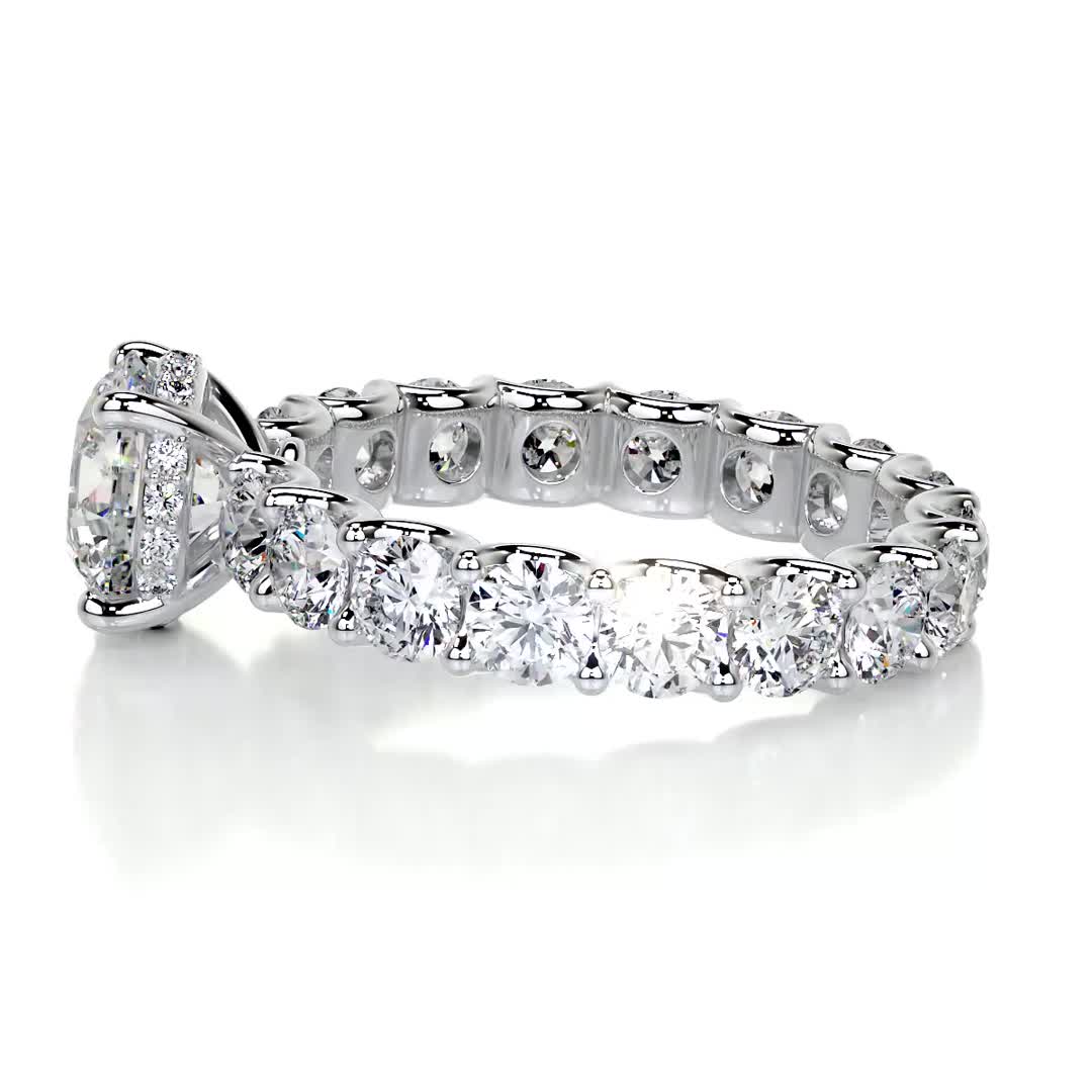 Lola Diamond Engagement Ring -14K White Gold、mySite、hinf8tx79