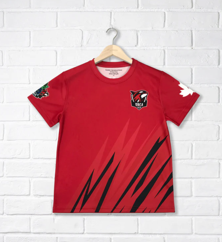 CDNIS Red Grade 6, 7, & 8 House PE Shirt、mySite、g9winljtr