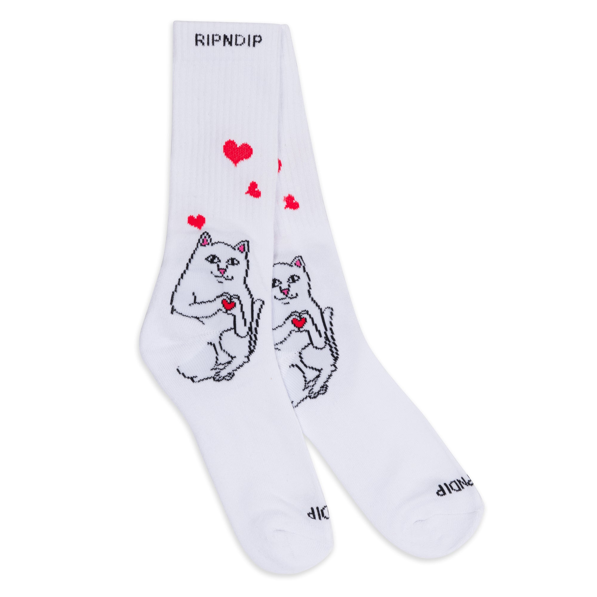  Nermal Loves Socks (White)、mySite、merchandisen