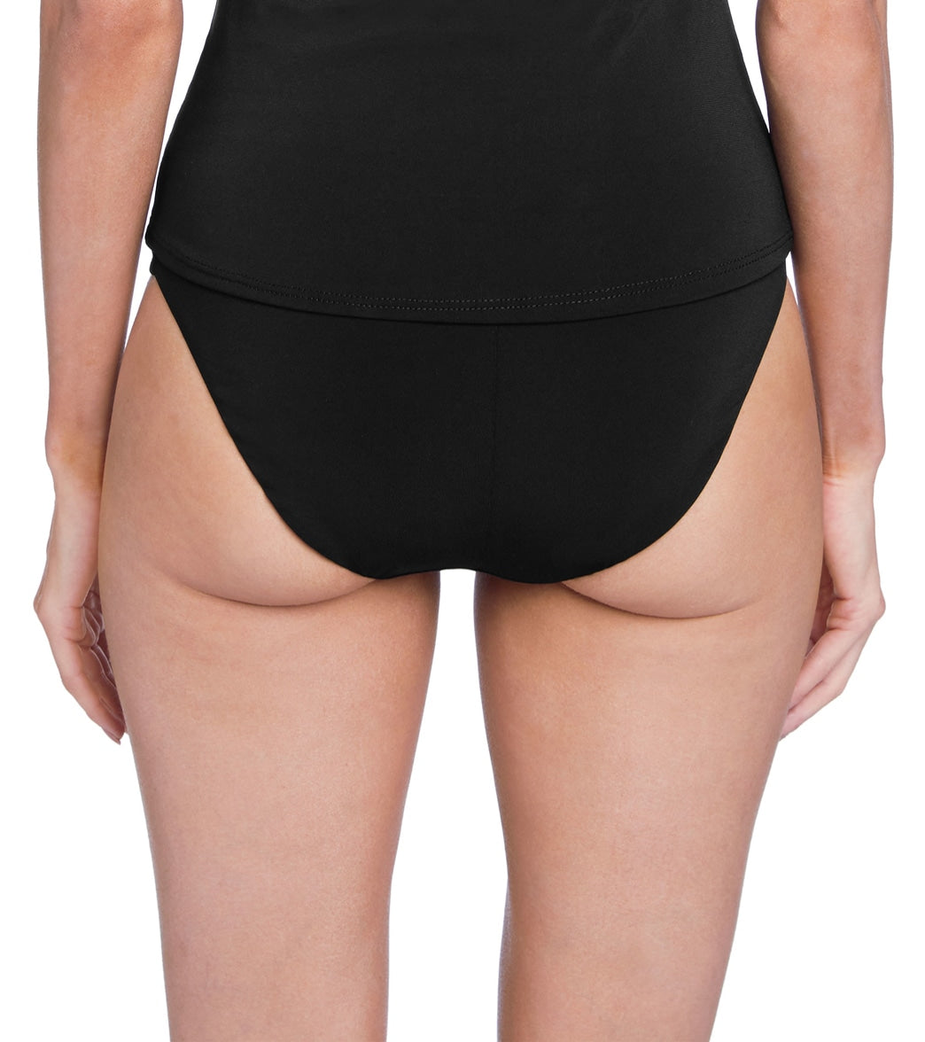 Robin Piccone Women's Ava High Waist Bikini Bottom、mySite、noshort