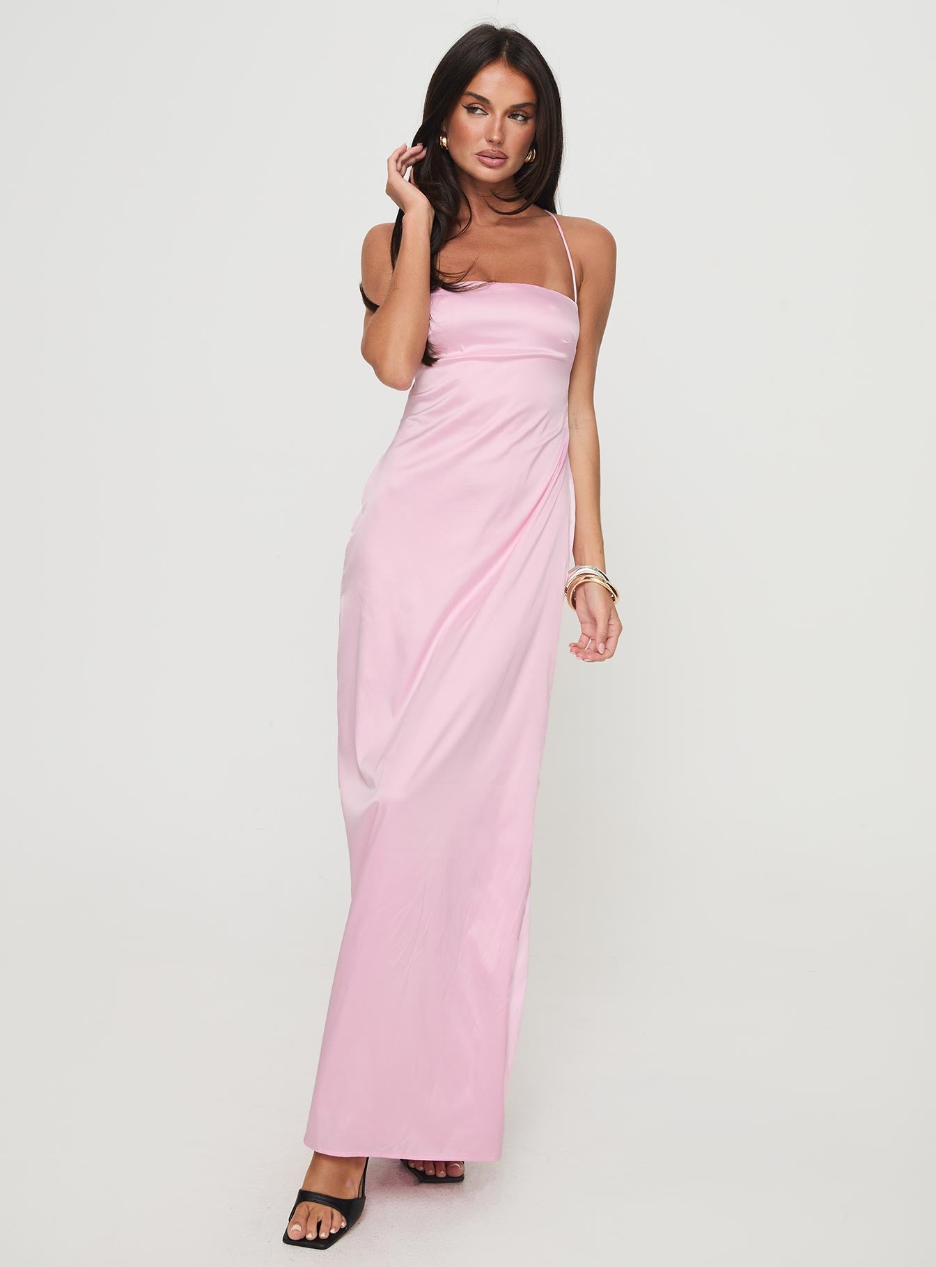 Roselyn Maxi Dress Pink、mySite、solidvoid