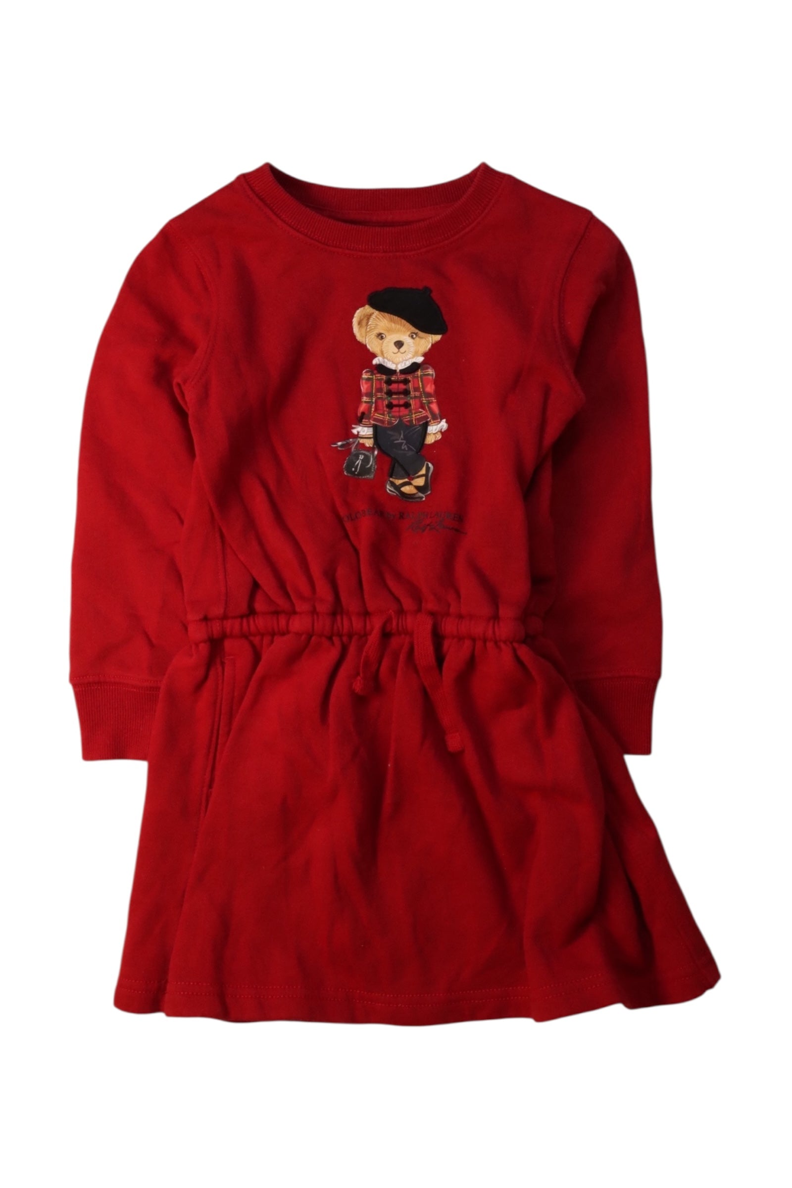 Polo Ralph Lauren Bear Long Sleeve Dress 3T、mySite、g9winljtr