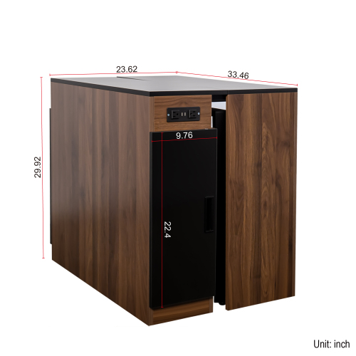 Multifunctional extendable console table、、casual