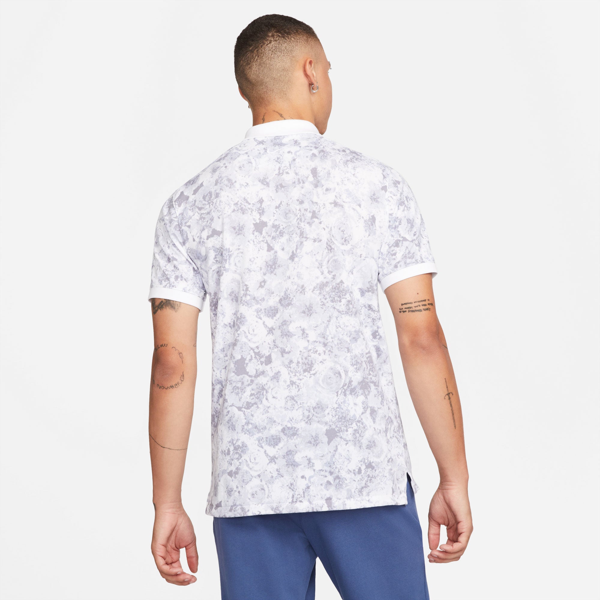 NikeCourt Dri-FIT Heritage London Men's Printed Tennis Polo