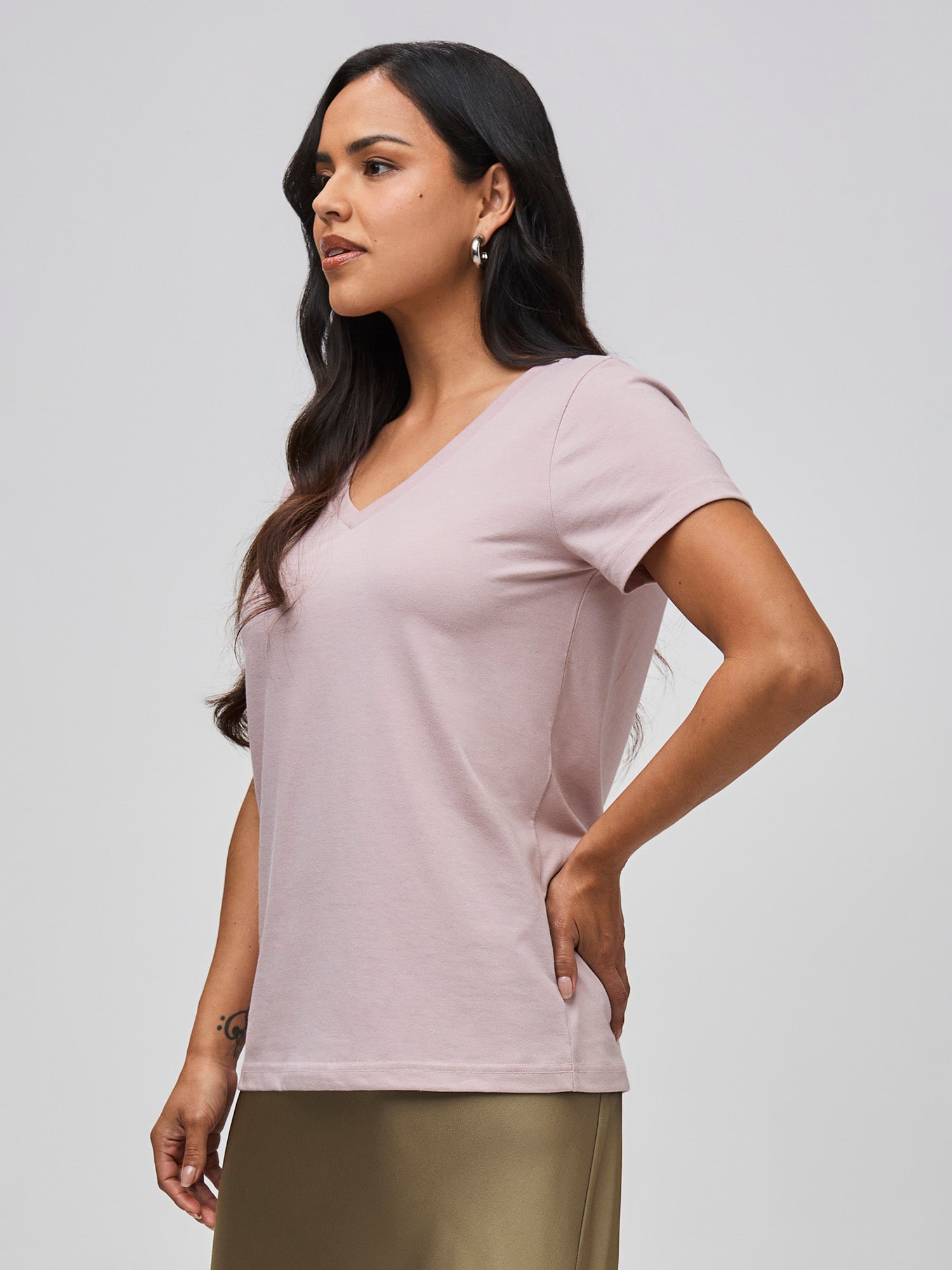  Women's Blush V-Neck、mySite、ghnorth