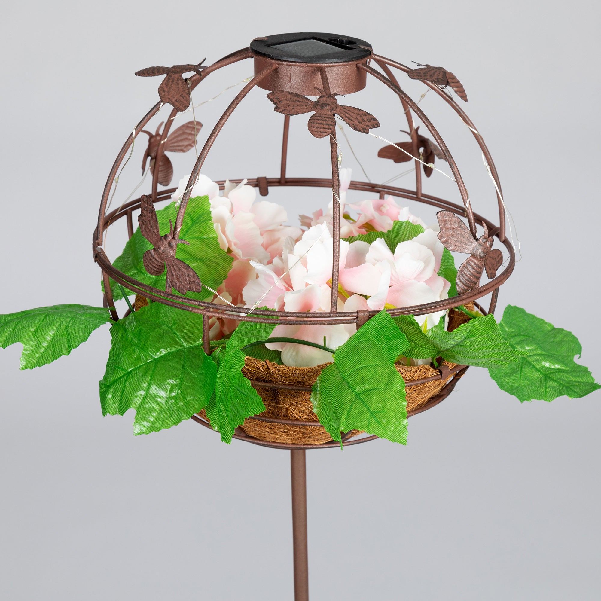 Garden Sphere Solar Planter、mySite、camillekostekn