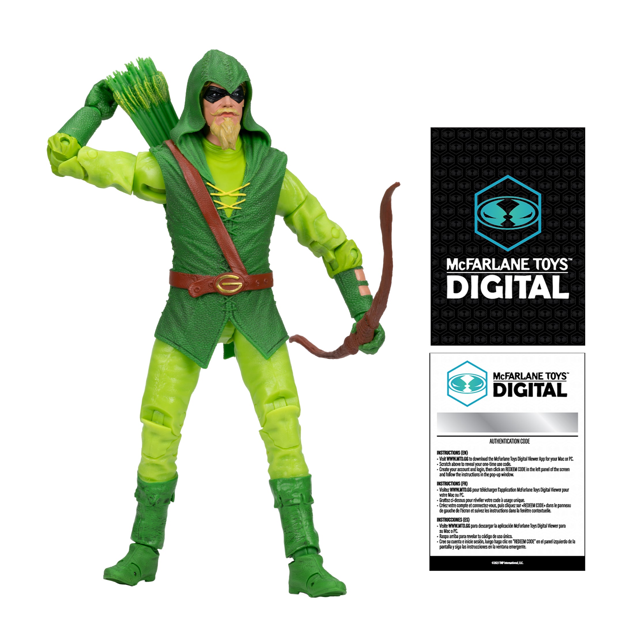DC Direct Green Arrow (Longbow Hunter) with McFarlane Toys Digital Collectible、mySite、hgirdovlk