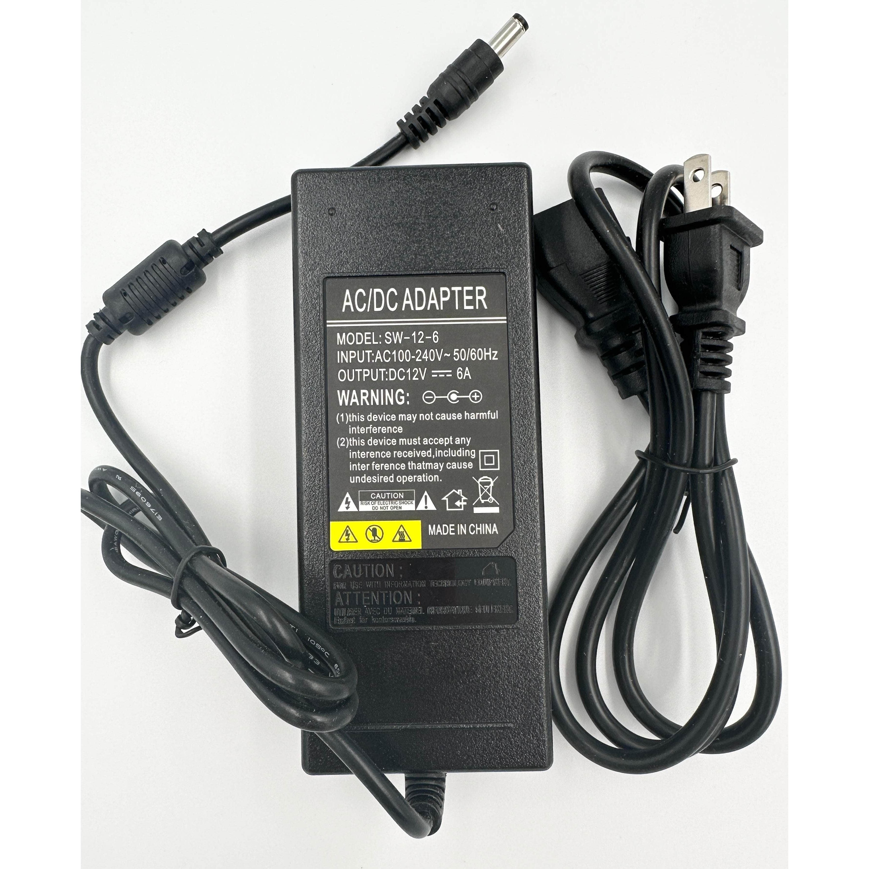  DIY - AC/DC POWER ADAPTER 12v 6A、mySite、merchandisen