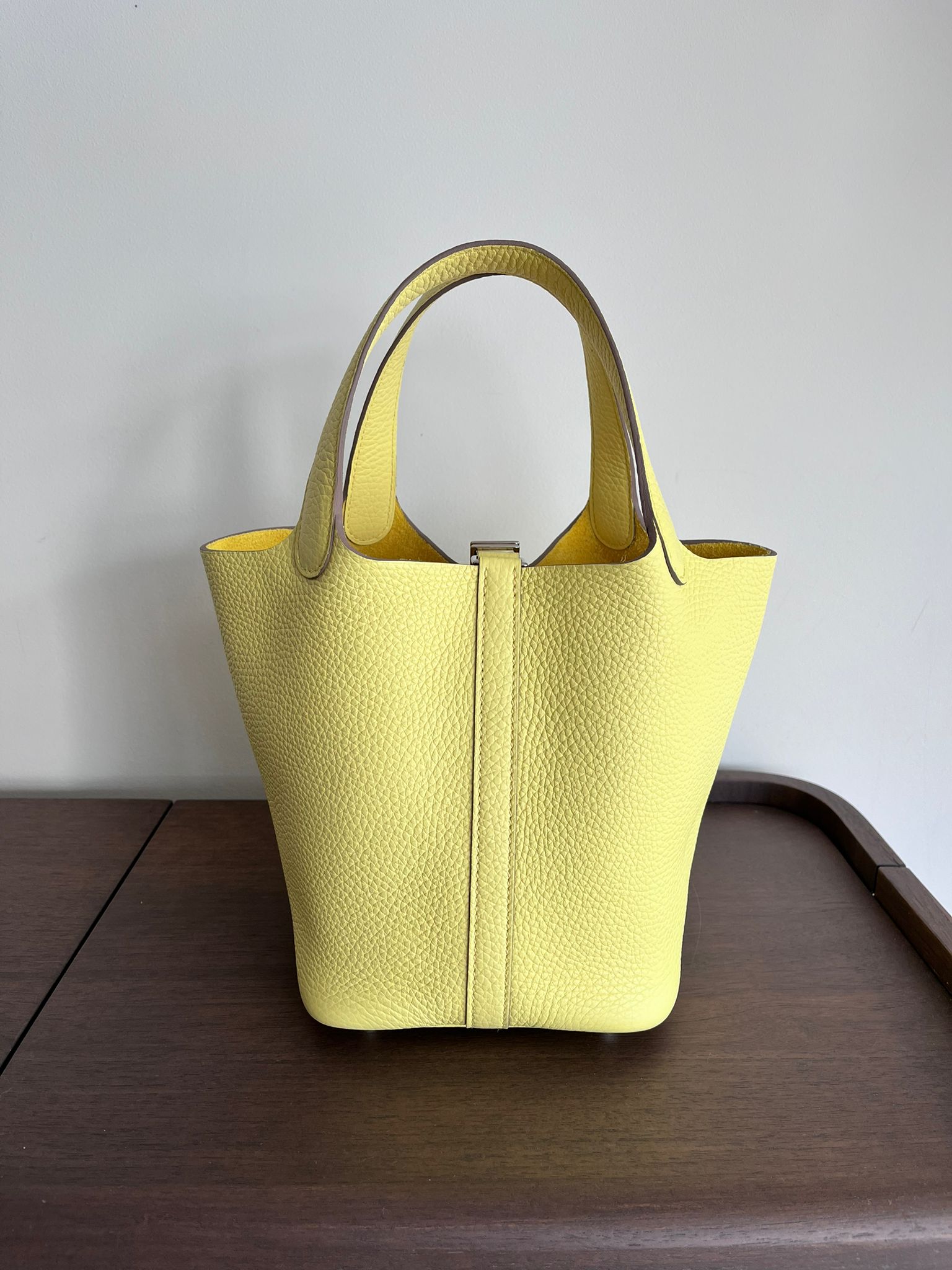 Hermès Picotin 18cm Limecello Clemence PHW、mySite、garminoutage.com