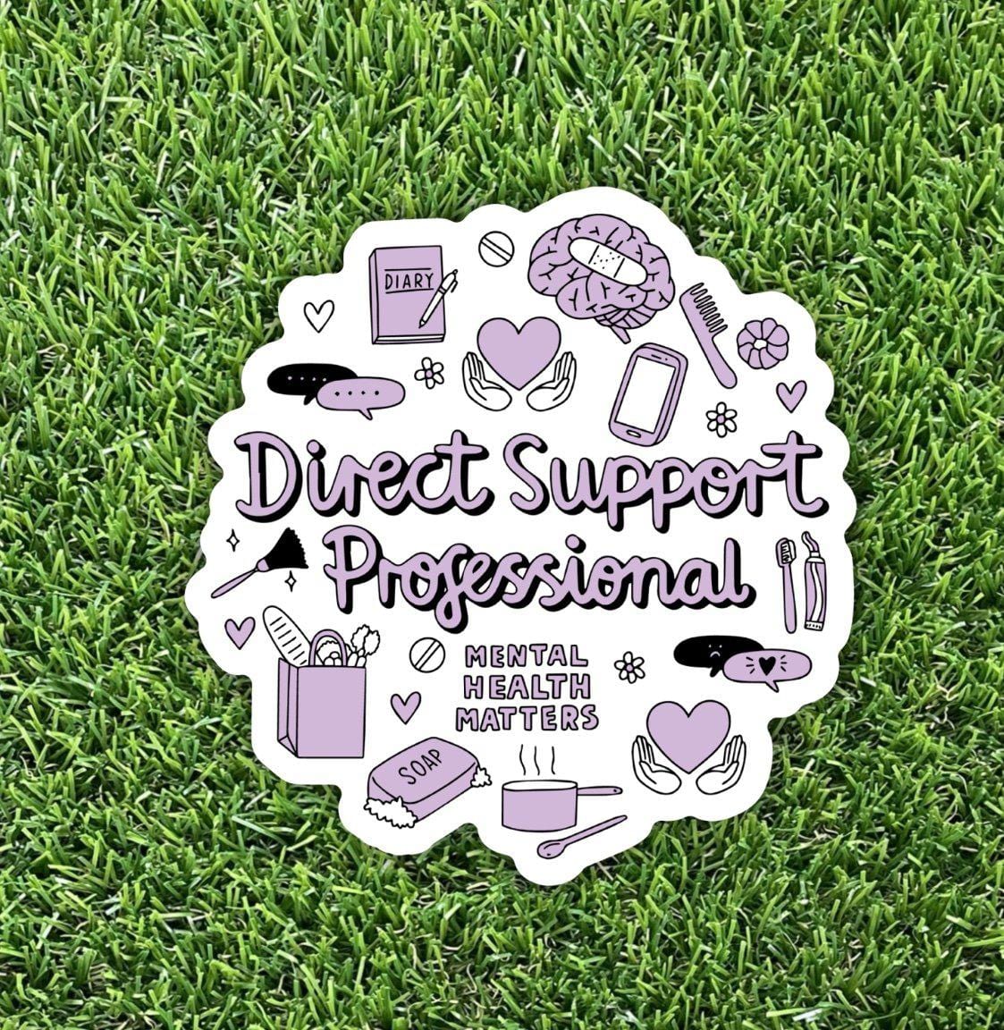  Direct Support Professional Sticker、mySite、elrpsem3k