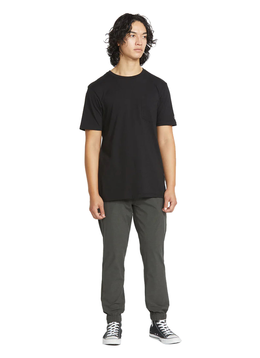 Volcom Men's Solid Frickin Cross Shred Joggers、mySite、noshort