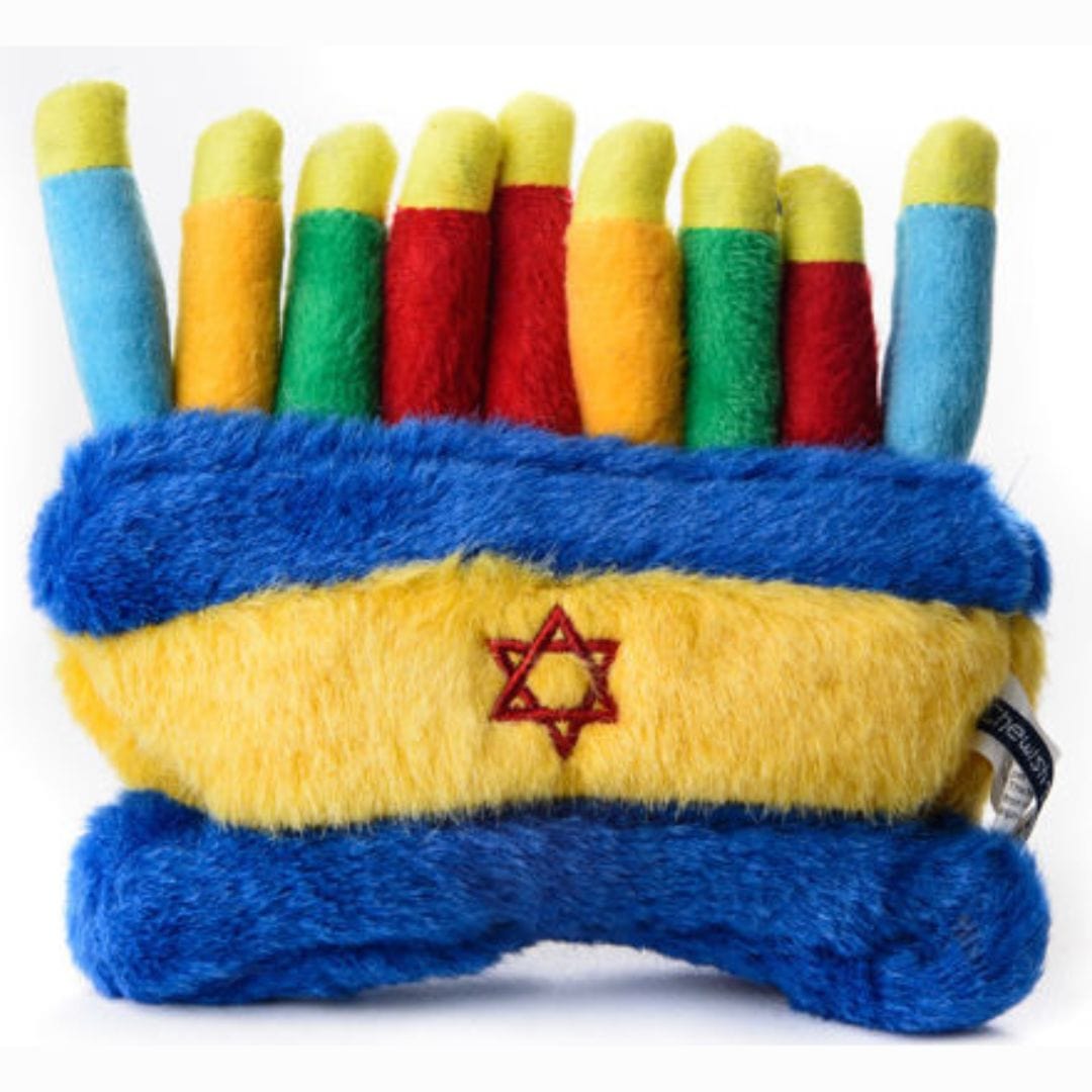 Rainbow Menorah Dog Play Toy、mySite、topwebapps