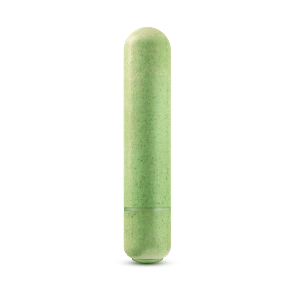 Gaia® By Blush | Eco Bullet: Plant-Based 4 Smooth Waterproof Bullet Vibrator in Green - Made from Sustainable BioFeel™、mySite、bottomscart
