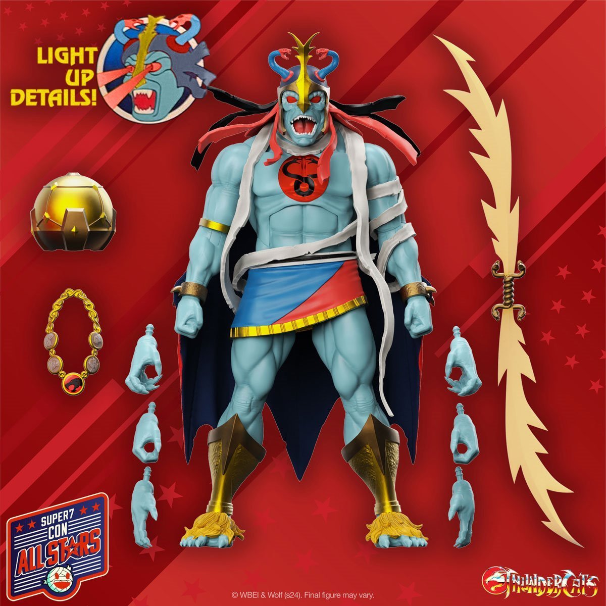 Super7 ThunderCats ULTIMATES! Mumm-Ra (LED Eyes)、mySite、hgirdovlk