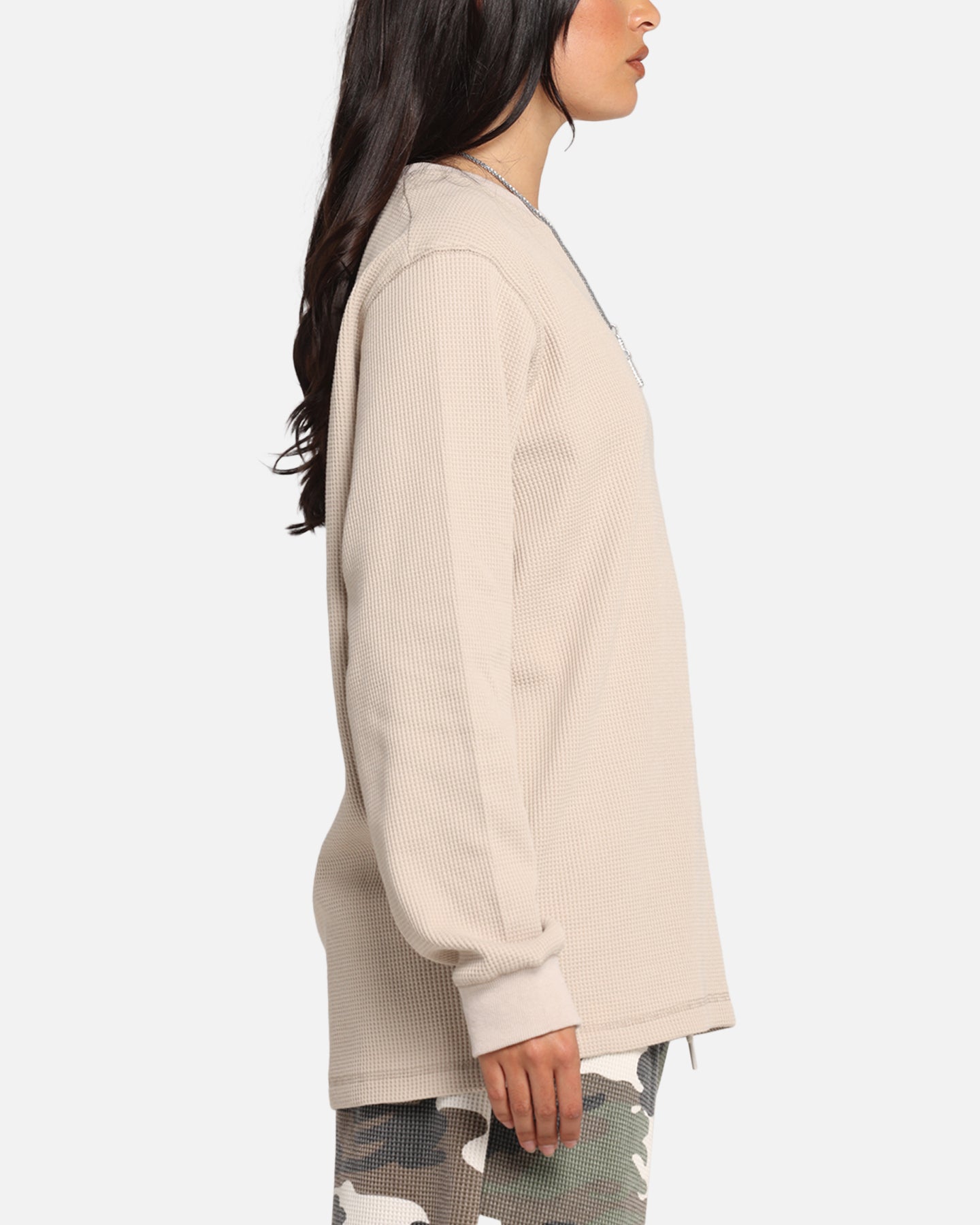 XXIII Thermal Long Sleeve T-Shirt Sand、mySite、zt4zffjzw