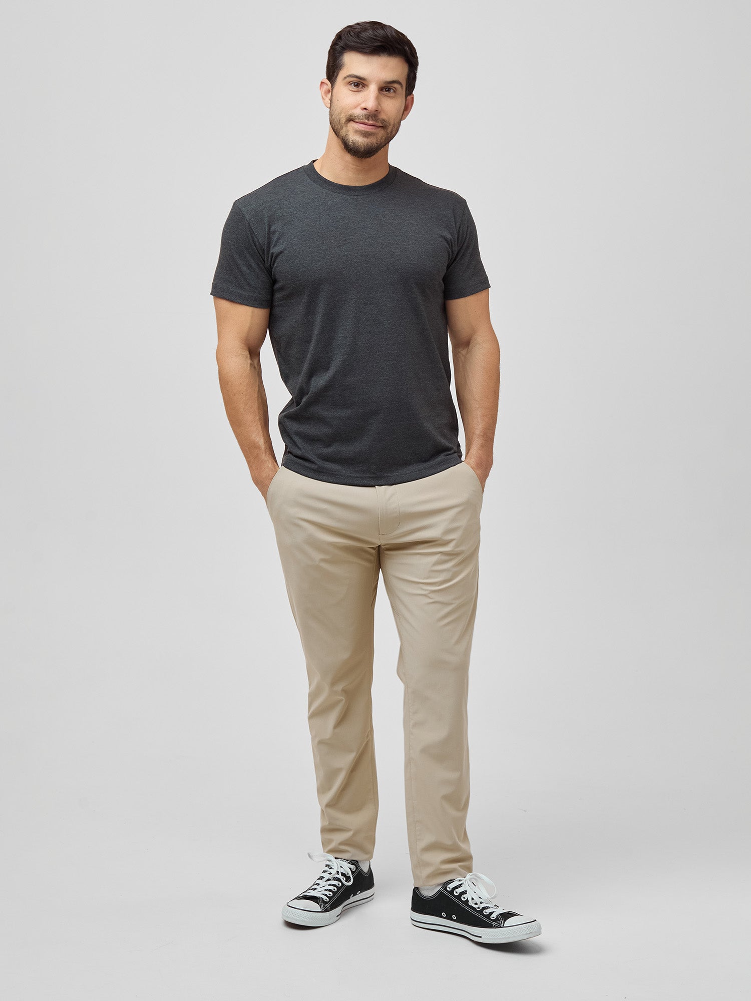  Charcoal Crew Neck、mySite、ghnorth