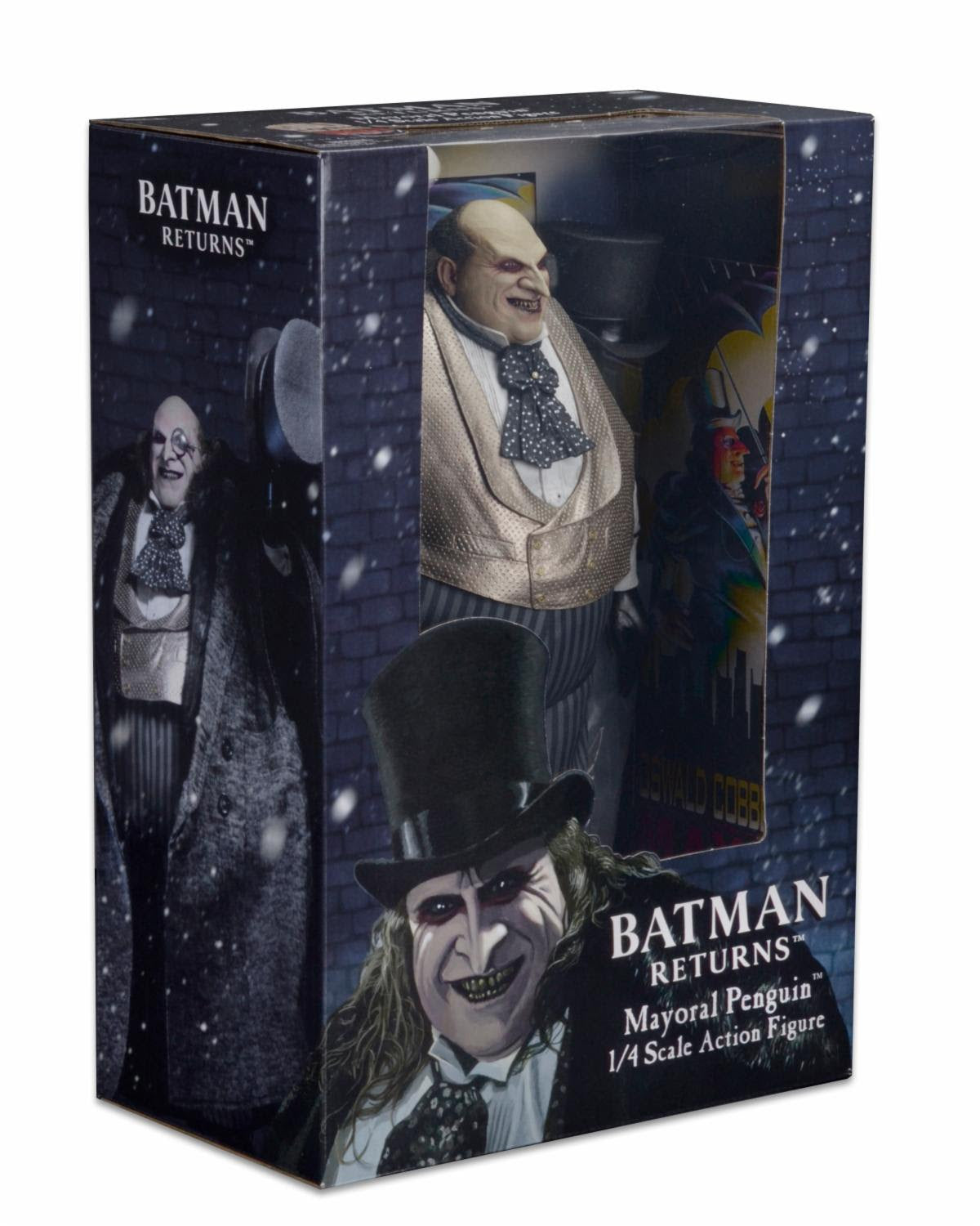 NECA Batman Returns Danny Devito Mayoral Penguin (1:4 Scale)、mySite、hgirdovlk