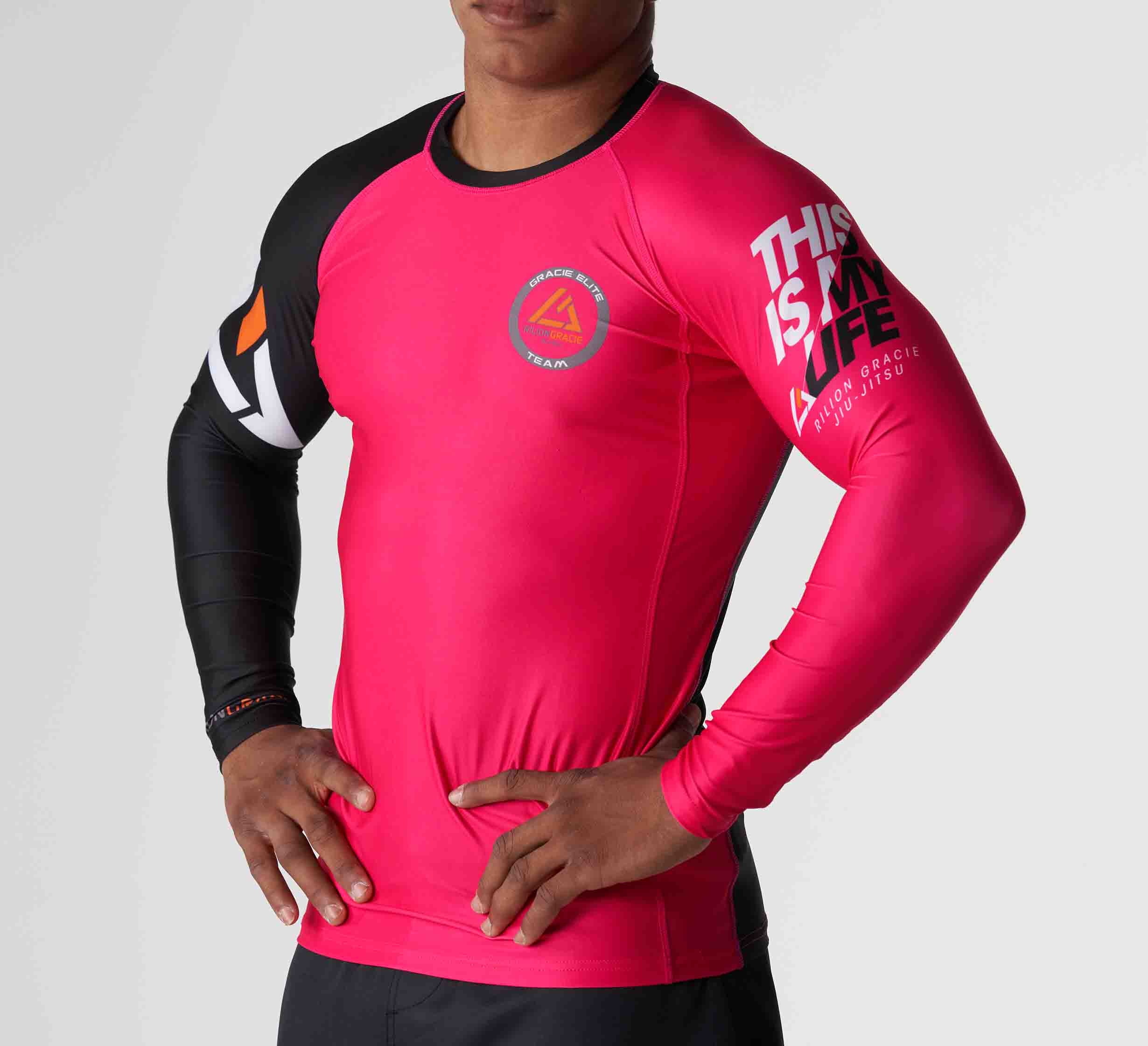 Rilion Gracie Womens Rashguard Pink、mySite、gigharbornorthrealestate