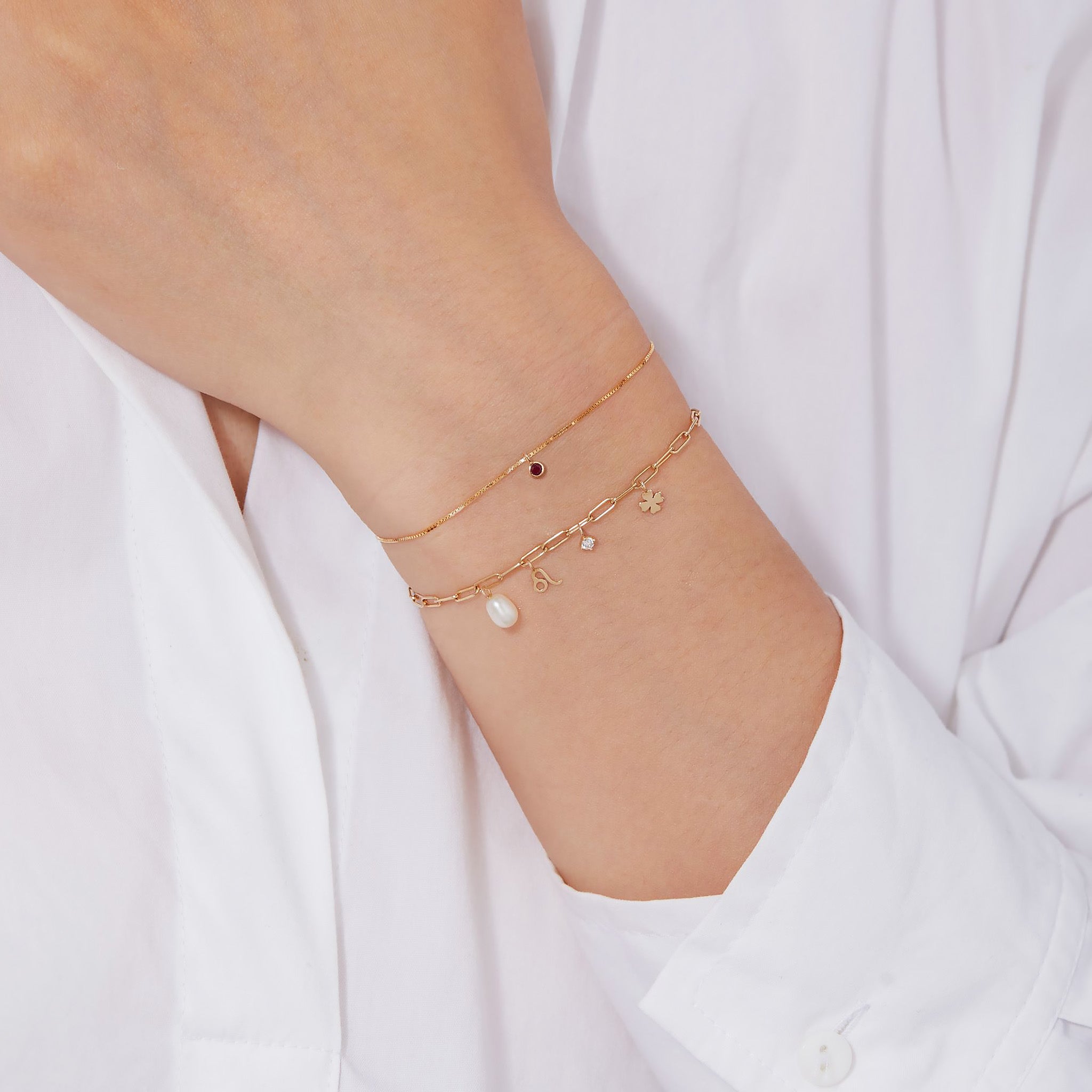 Permanent Jewelry 14K Solid Gold Zodiac Charms / PMJ1017、mySite、dreamappss