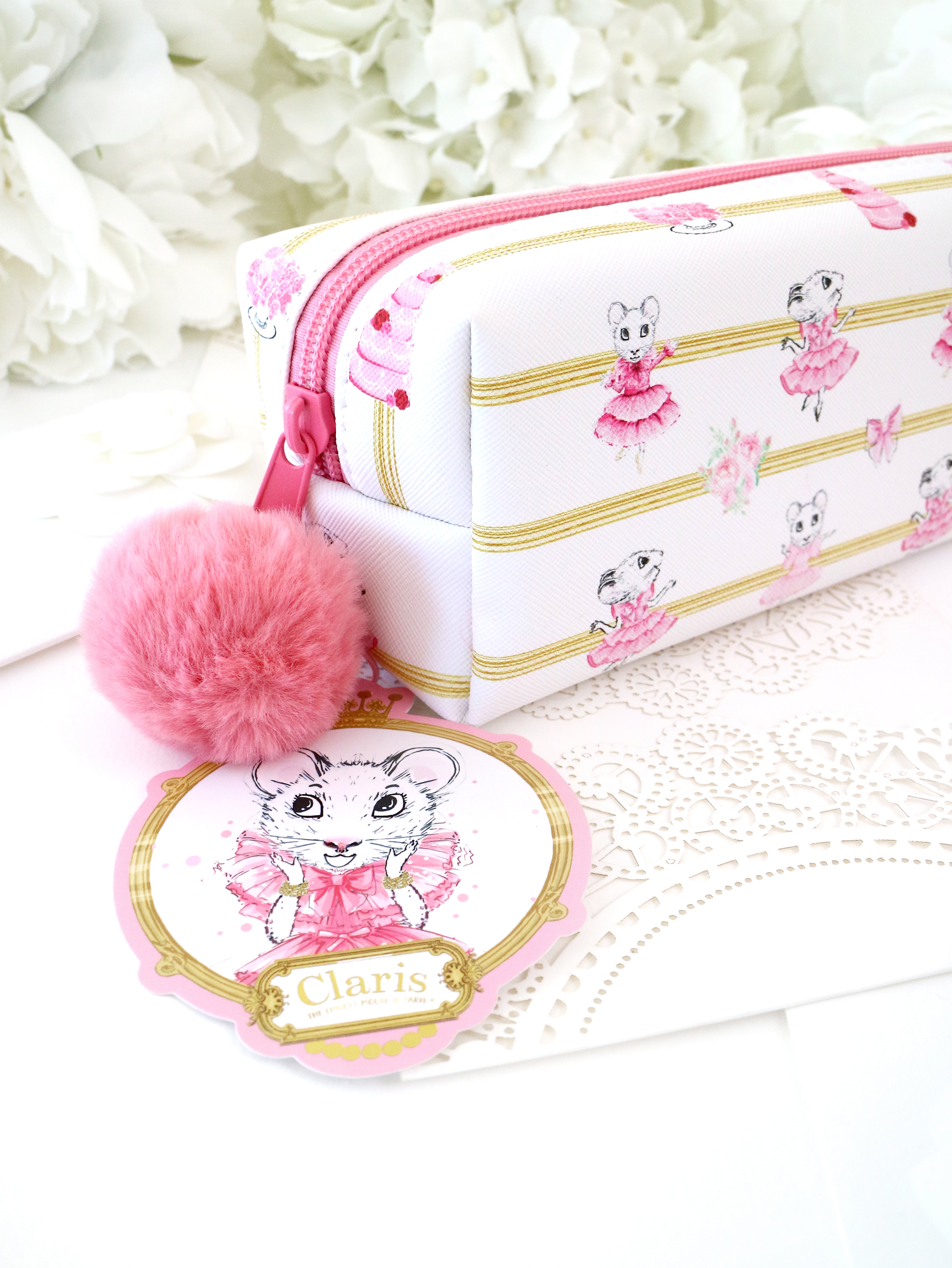 Claris The Mouse - Magnificent Mess Pencil Case、mySite、g9winljtr