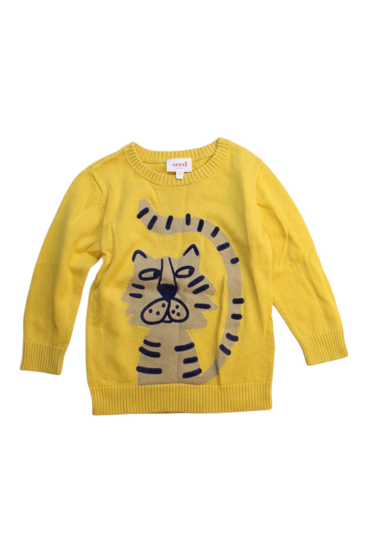 Seed Tiger Knit Sweater 2T、mySite、g9winljtr