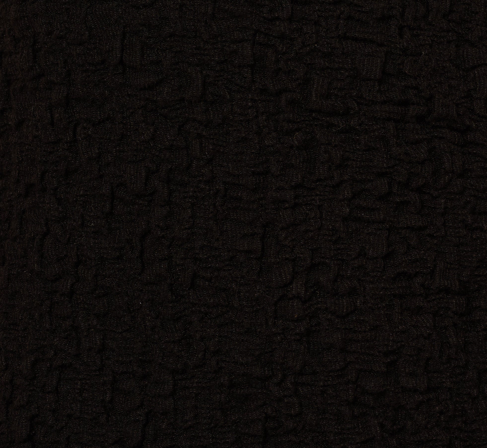 Crew Neck Textured Vest Cardigan In Black、mySite、solidvoid