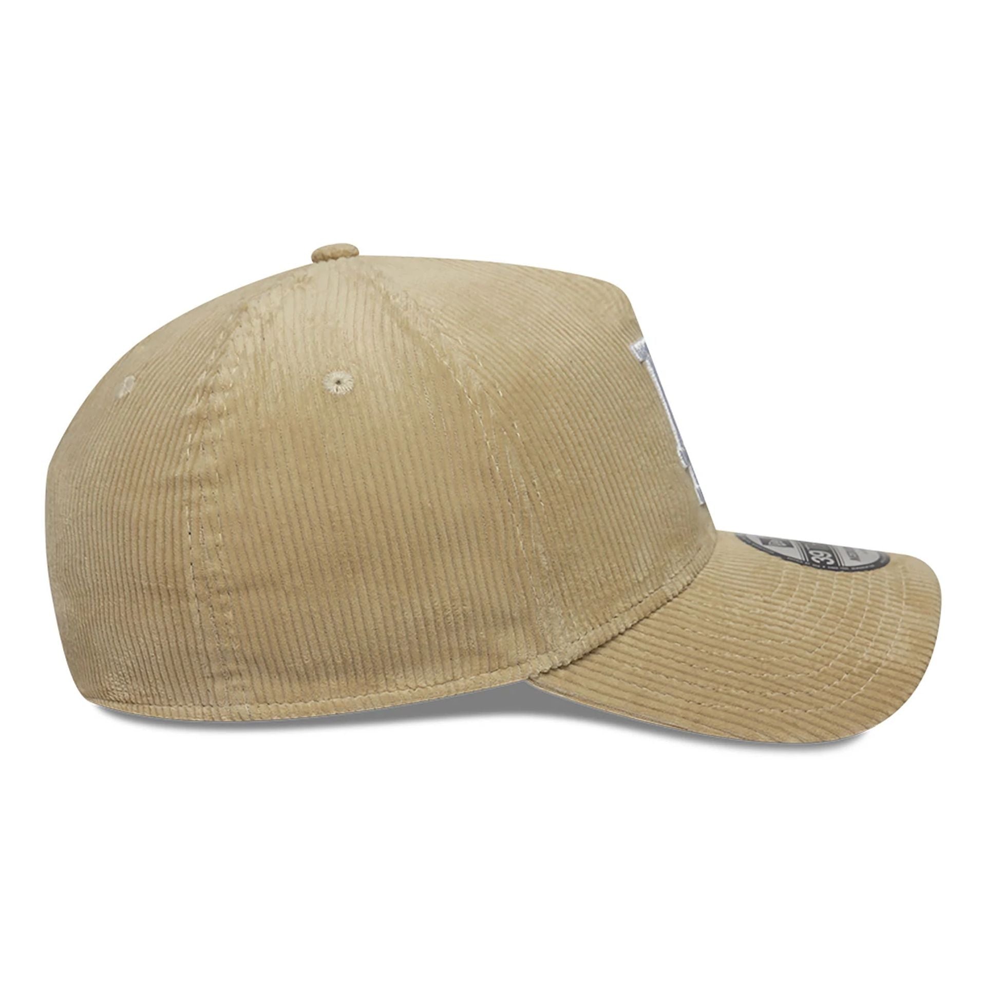 LA Dodgers MLB Cord Light Beige 39THIRTY A-Frame Stretch Fit Cap、mySite、vikingsvslions