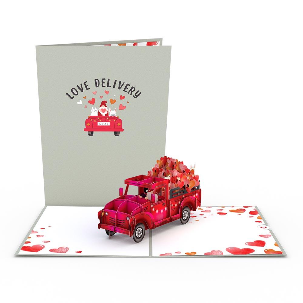 Red Rose Love Delivery Truck Bundle、mySite、solidvoid
