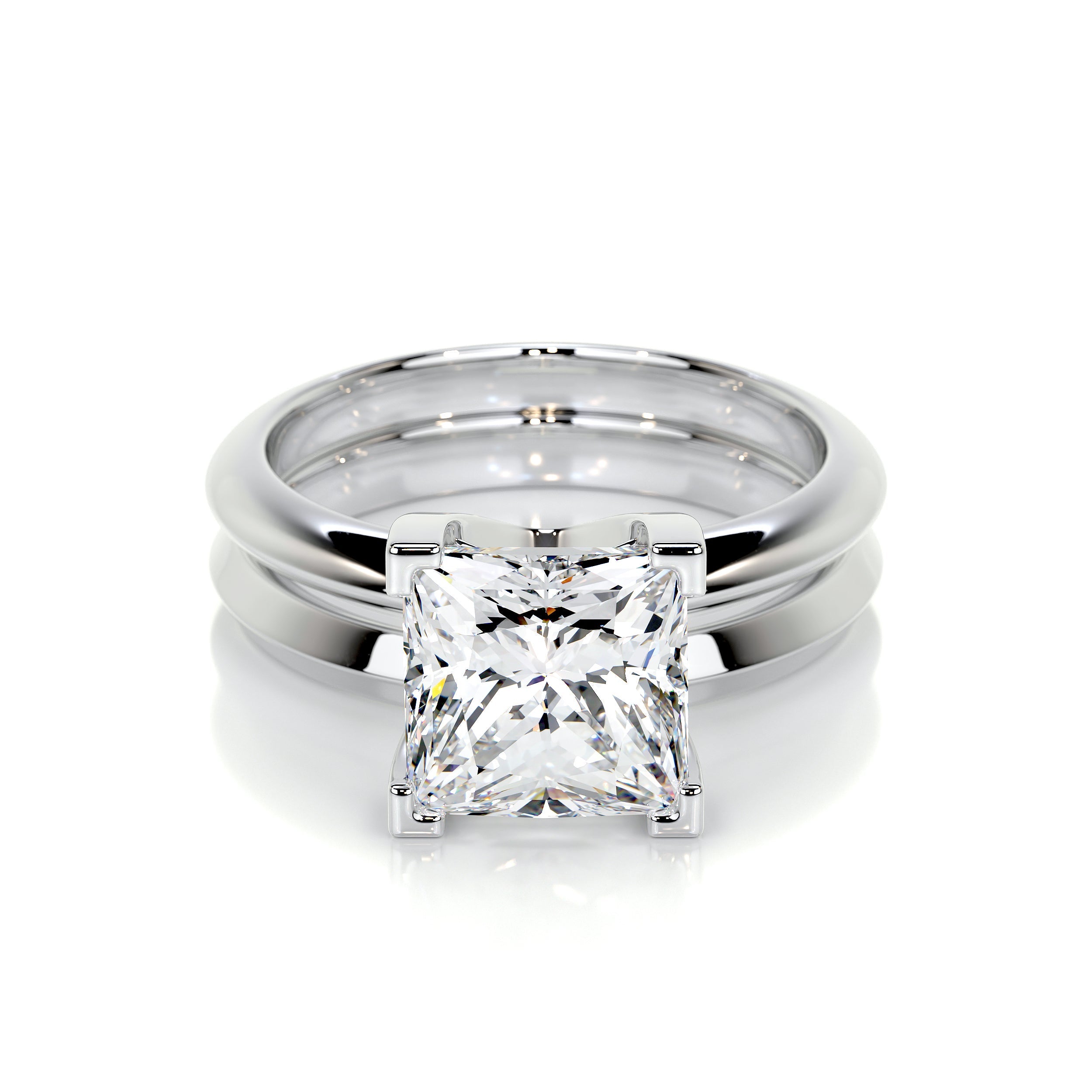 Carolina Lab Grown Diamond Bridal Set -Platinum、mySite、hinf8tx79