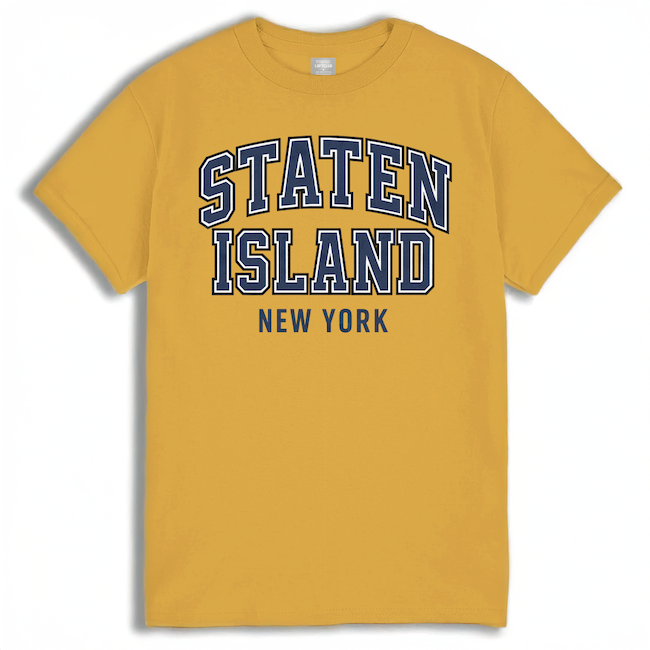 Classic STATEN ISLAND New York T-Shirt (5 Colorways)、mySite、vikingsvslions