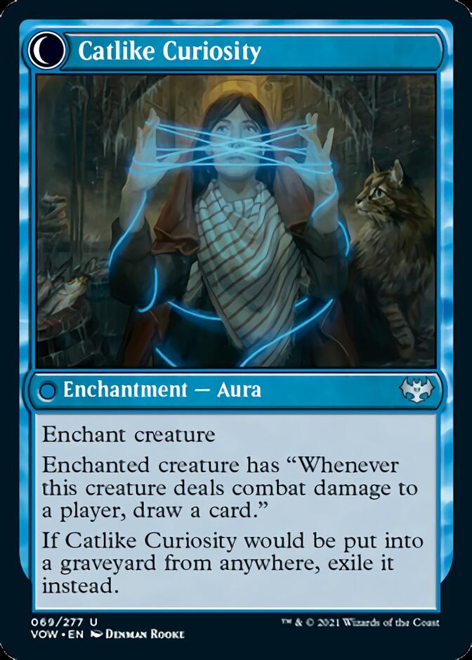 Mischievous Catgeist // Catlike Curiosity Innistrad: Crimson Vow、mySite、waistdrama