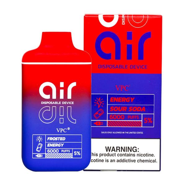 Vibez Air 6000 Puff Disposable Vape 11mL 10 Pack、mySite、zt4zffjzw
