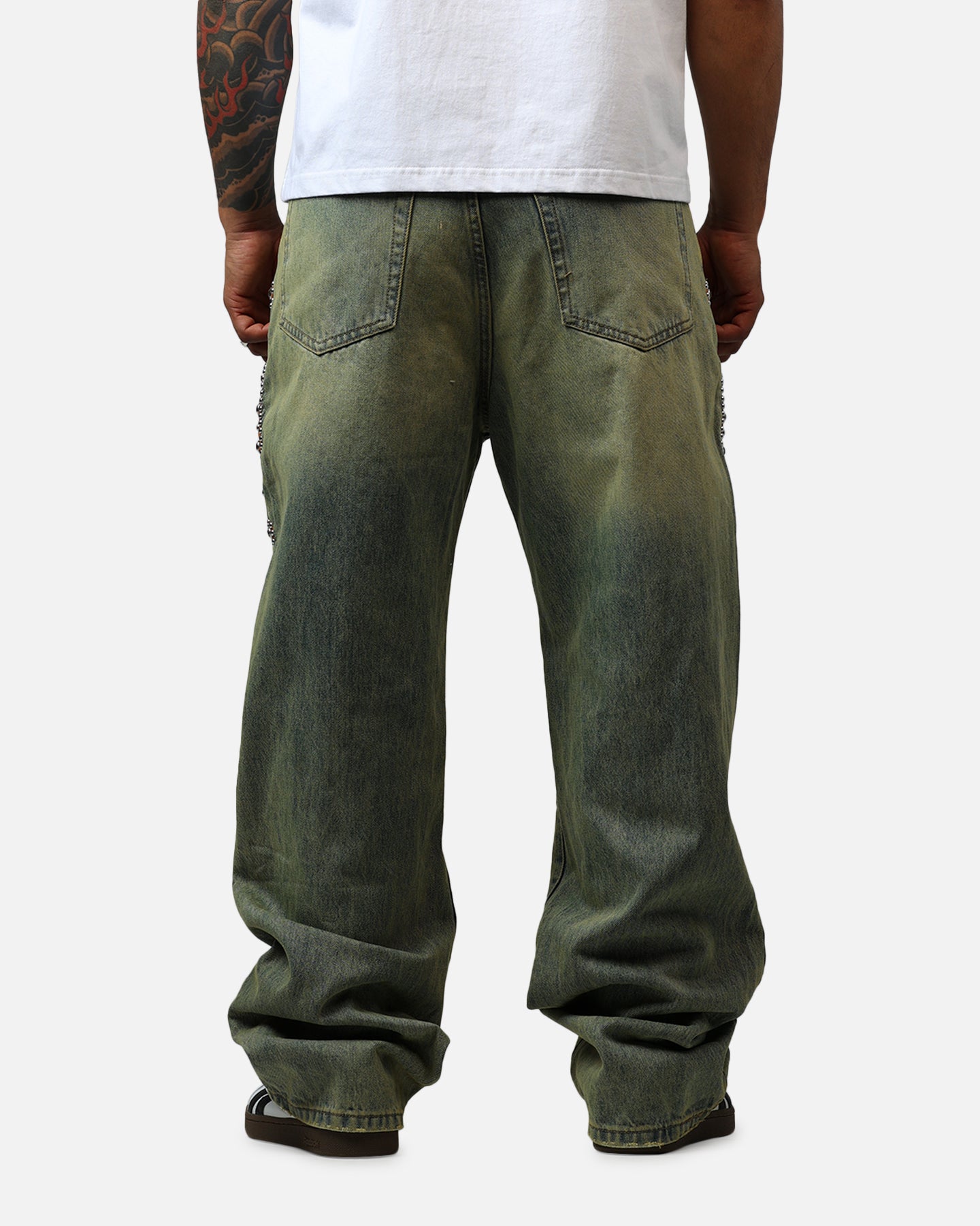 MNML Ultra Baggy Mojave Denim Jeans Vintage Blue、mySite、zt4zffjzw