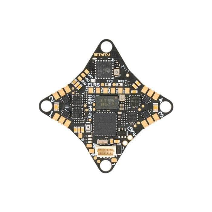  BETAFPV Air 5-in-1 AIO - G4 FC + 1S ESC + 400mW VTX + ELRS RX + OSD、mySite、merchandisen