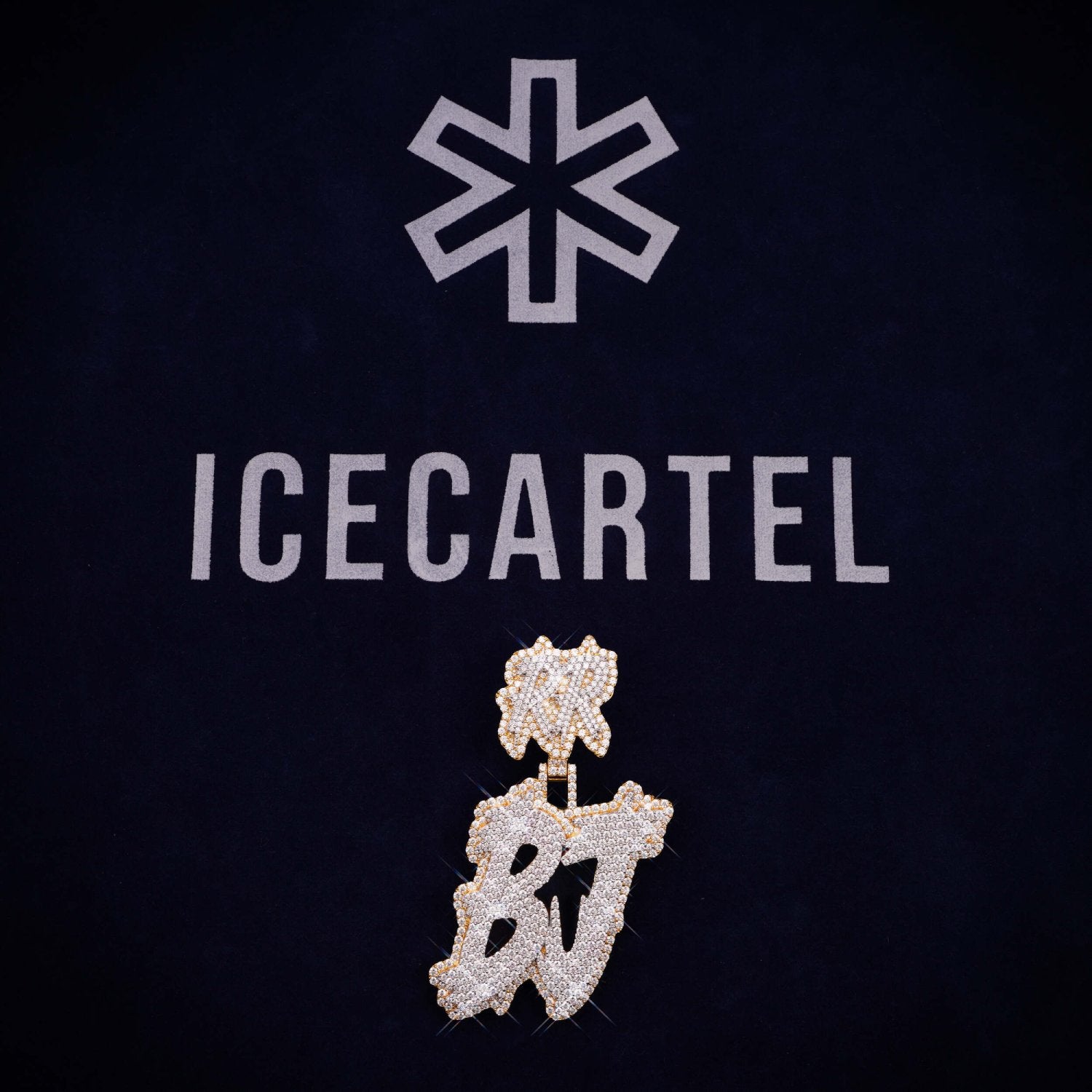 Custom Moissanite BJ Pendant 14K Gold、mySite、hinf8tx79