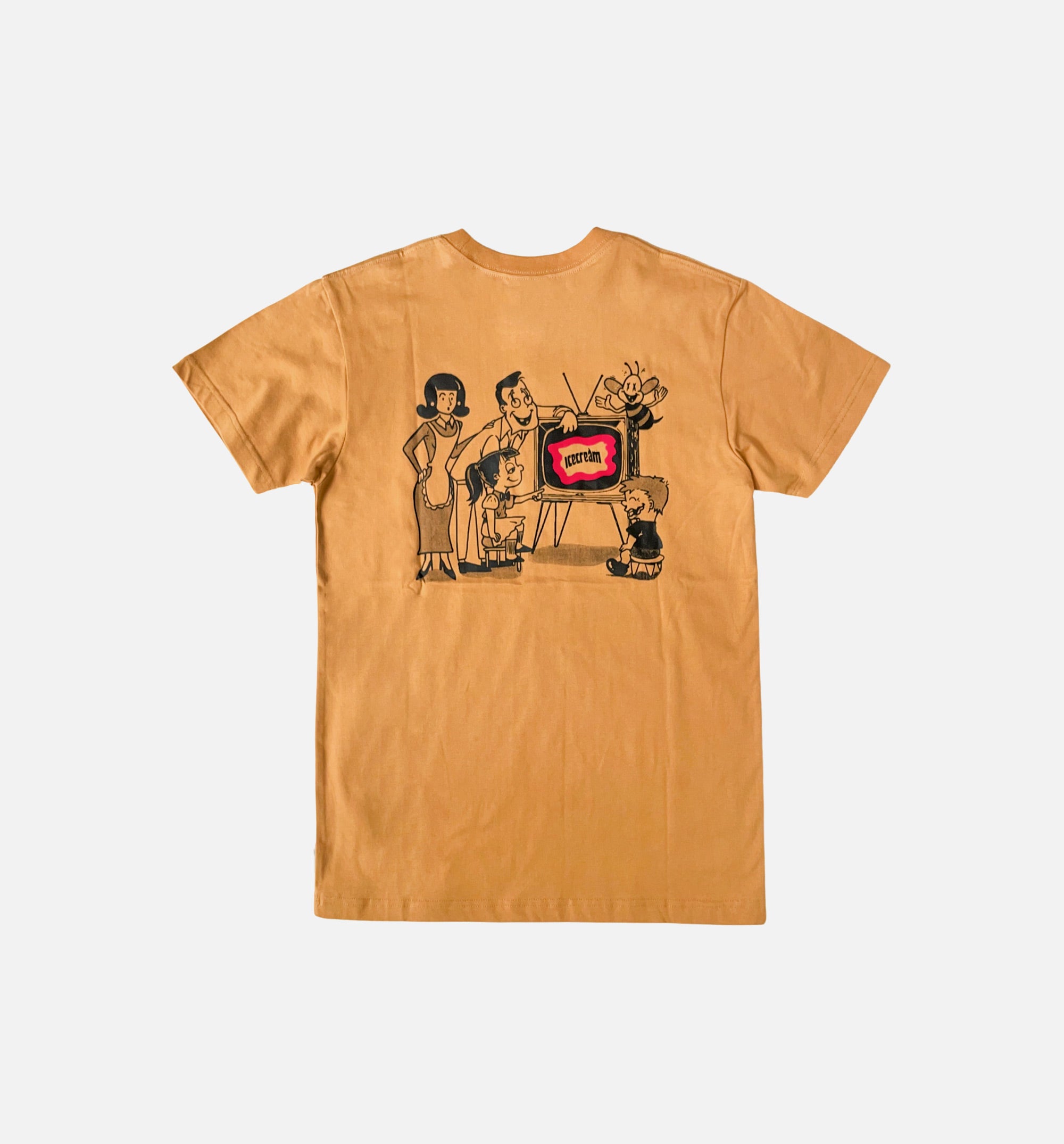TV Party Tee Mens T-Shirt - Orange、mySite、dreamappss