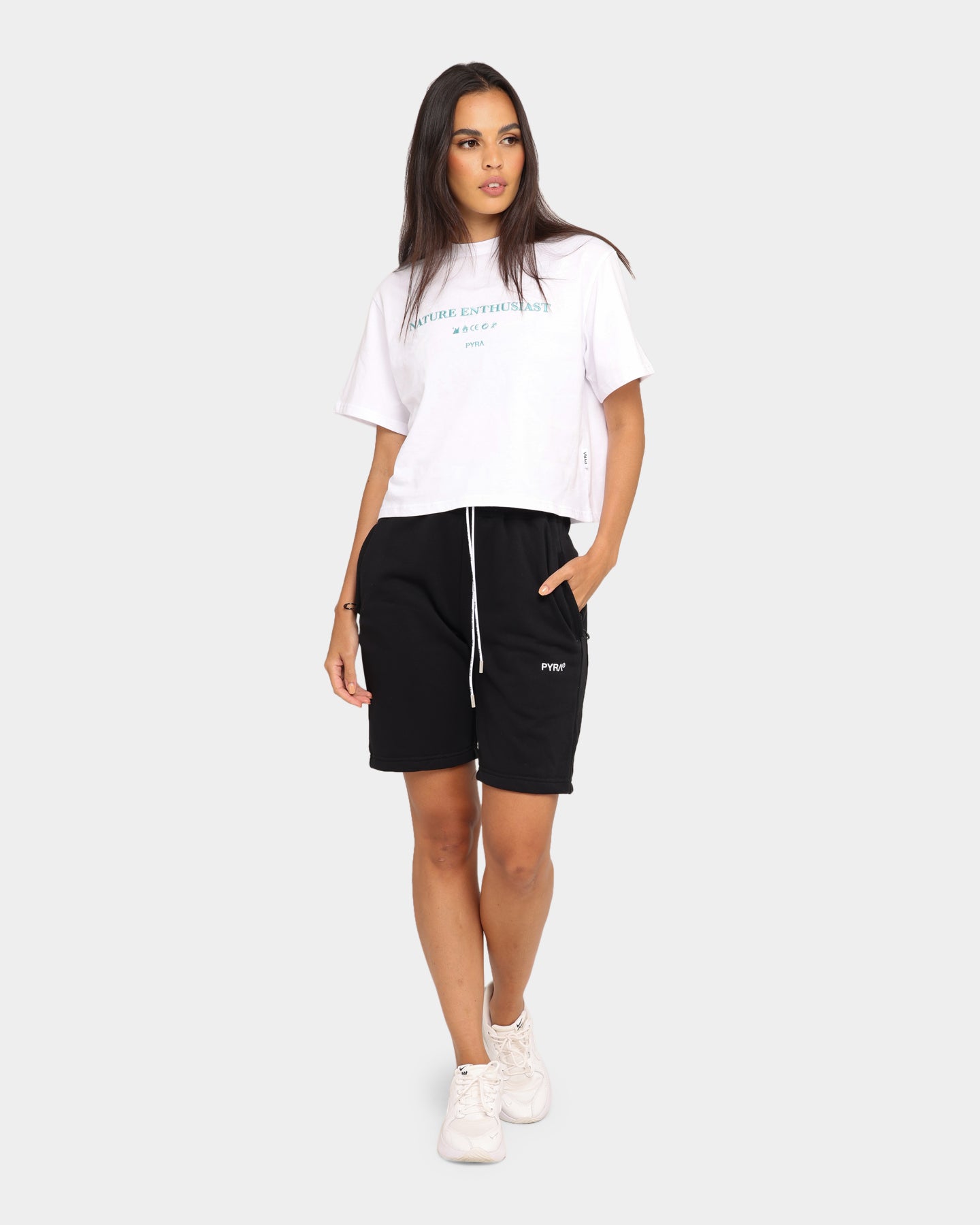 PYRA Women's Sweat Game Shorts Black、mySite、zt4zffjzw