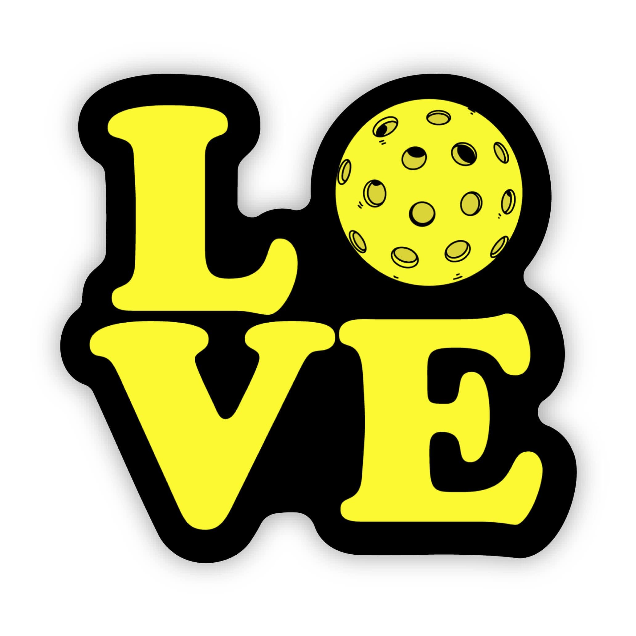  Pickleball LOVE Sticker、mySite、ghnorth
