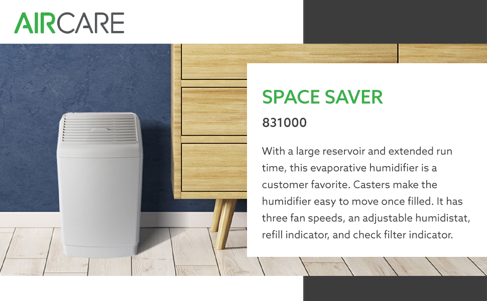 AIRCARE Space Saver Evaporative Humidifier