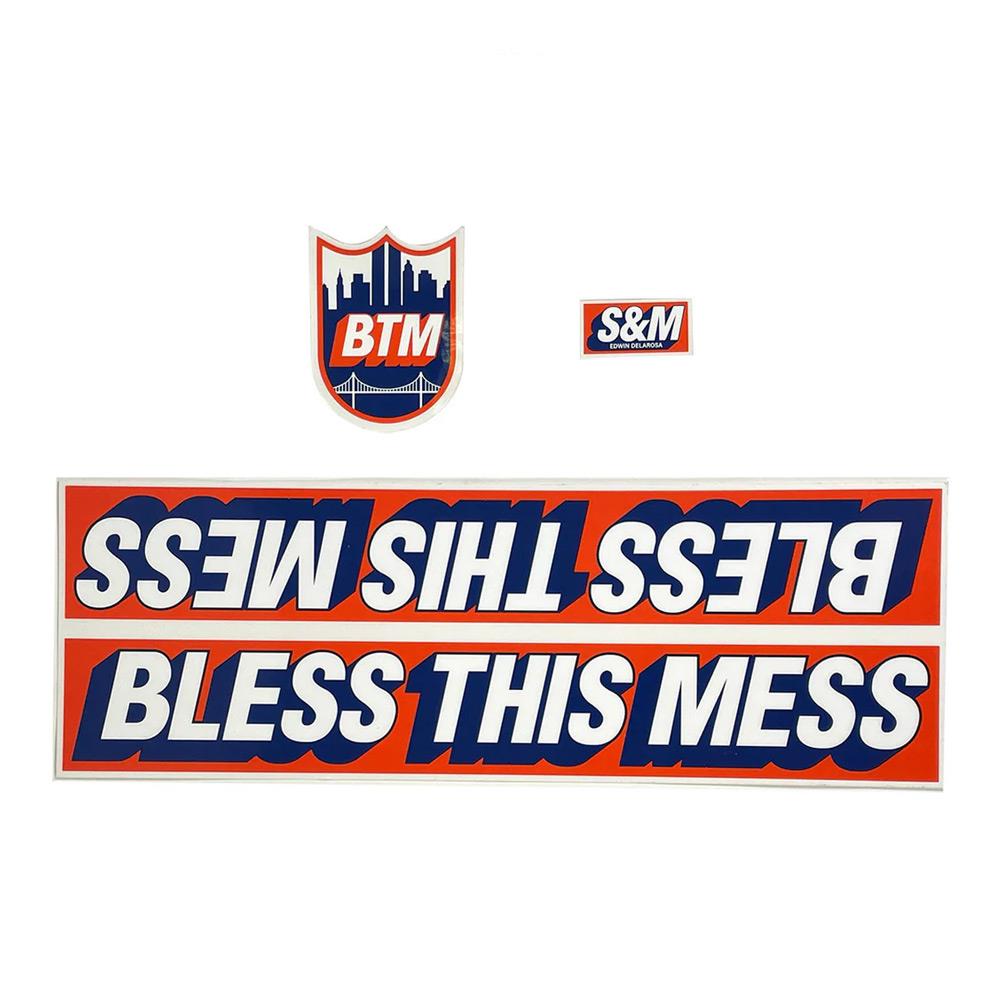  S&M BTM Edwin Frame Stickers、mySite、merchandisen