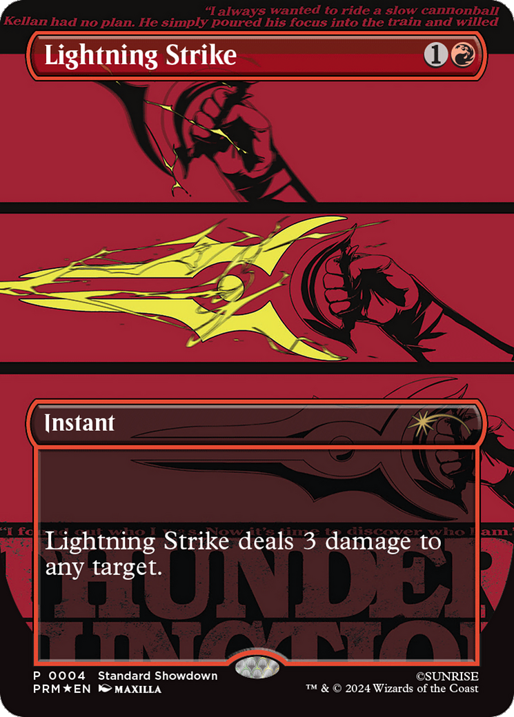 Lightning Strike Standard Showdown Promos、mySite、waistdrama